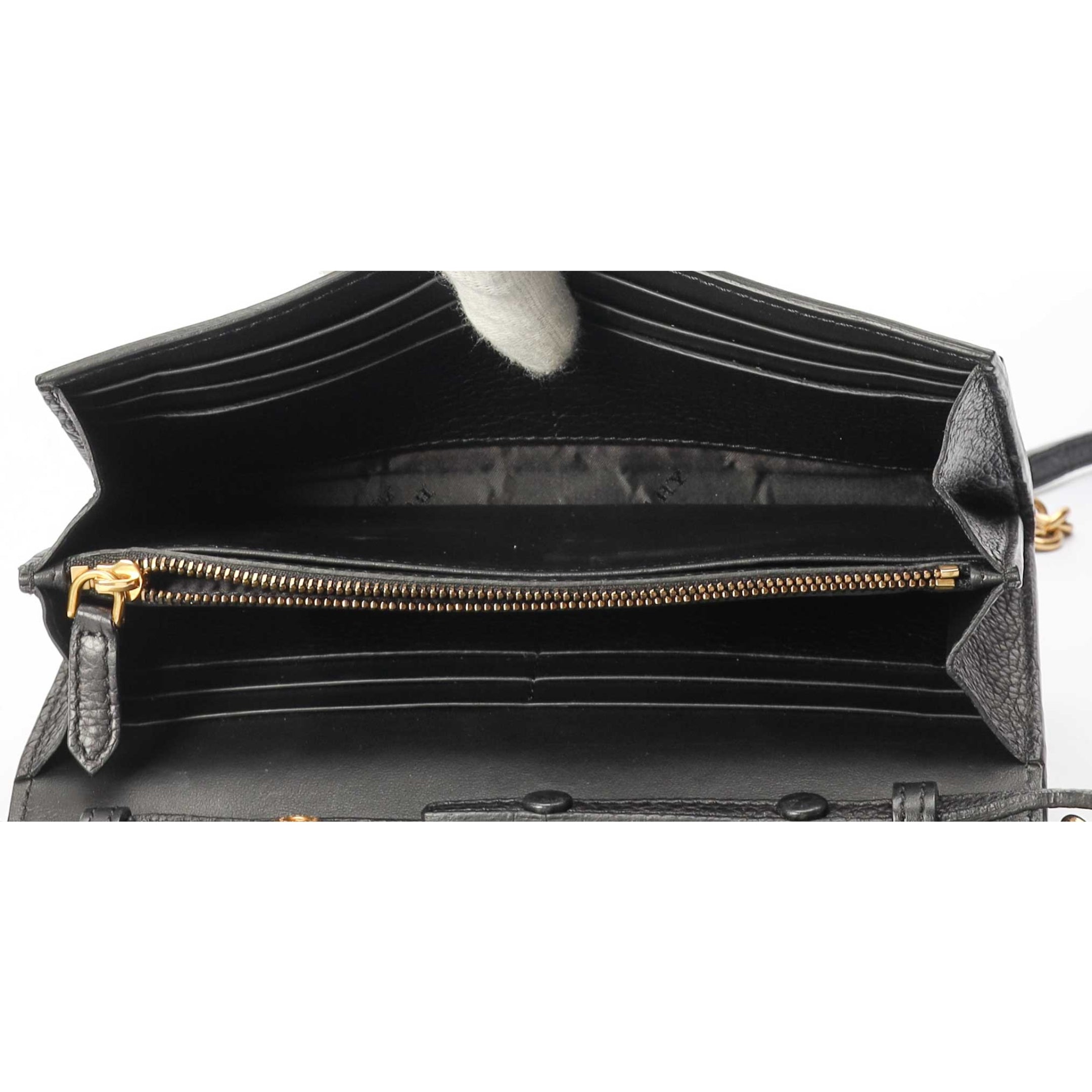 Burberry Black Chain Wallet