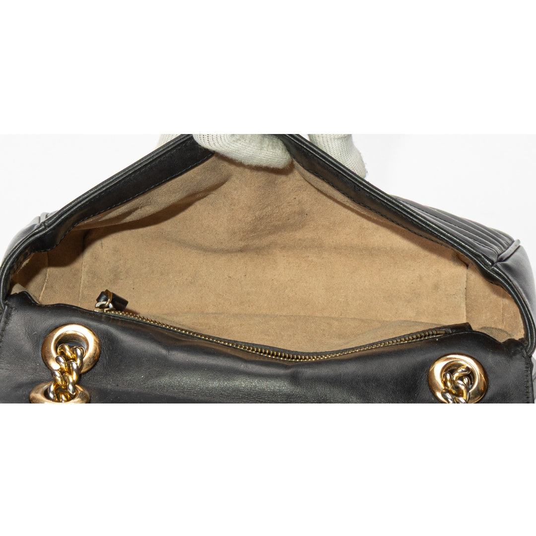Gucci GG Marmont Black Shoulder Bag
