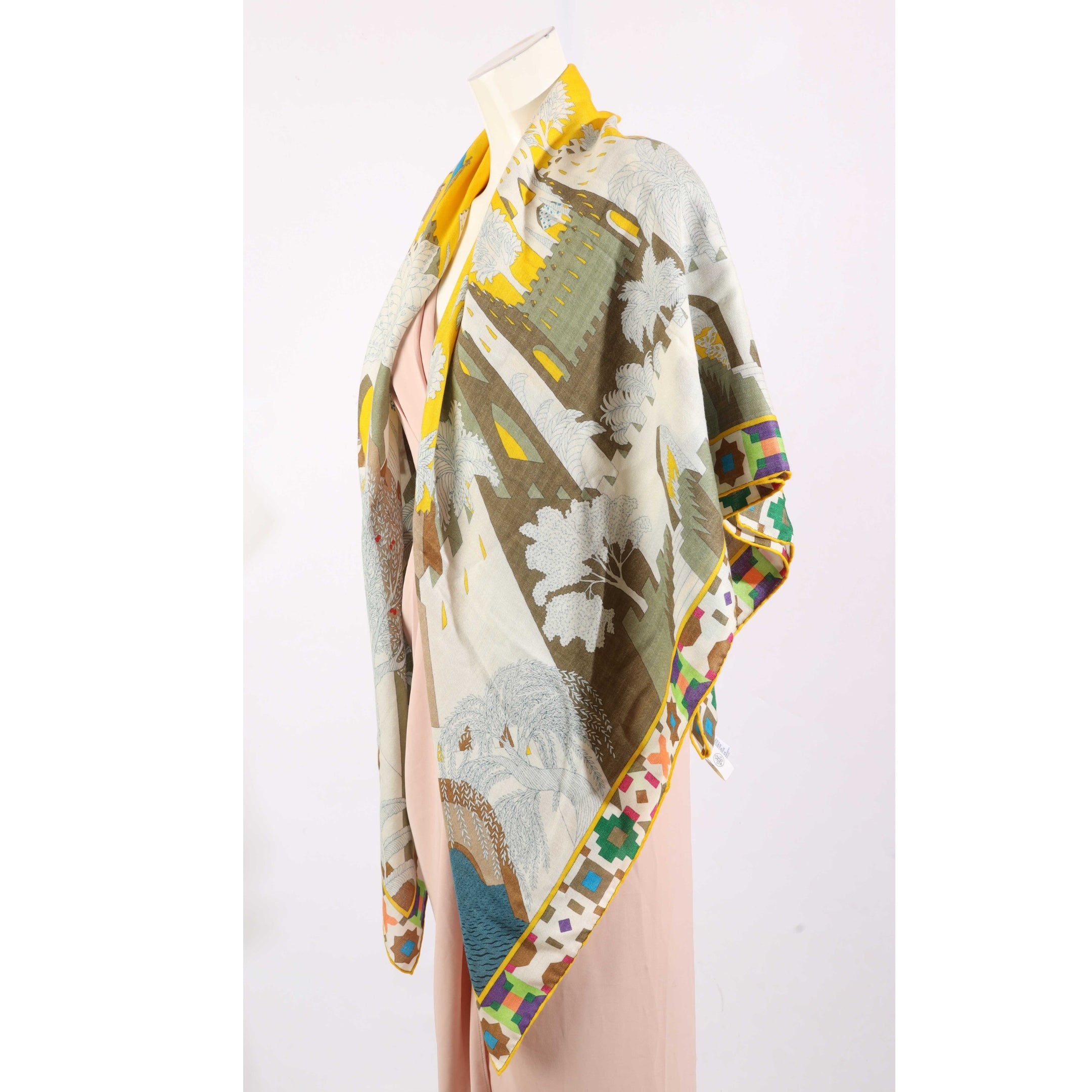 Hermes Le Palais Des Quatre Vents Scarf