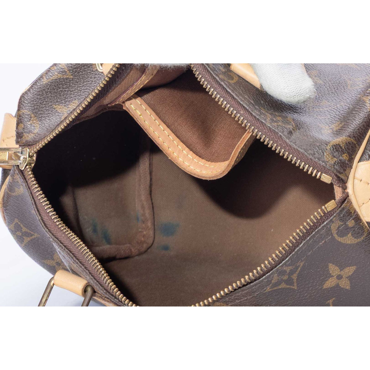 Louis Vuitton Brown Monogram Satchel