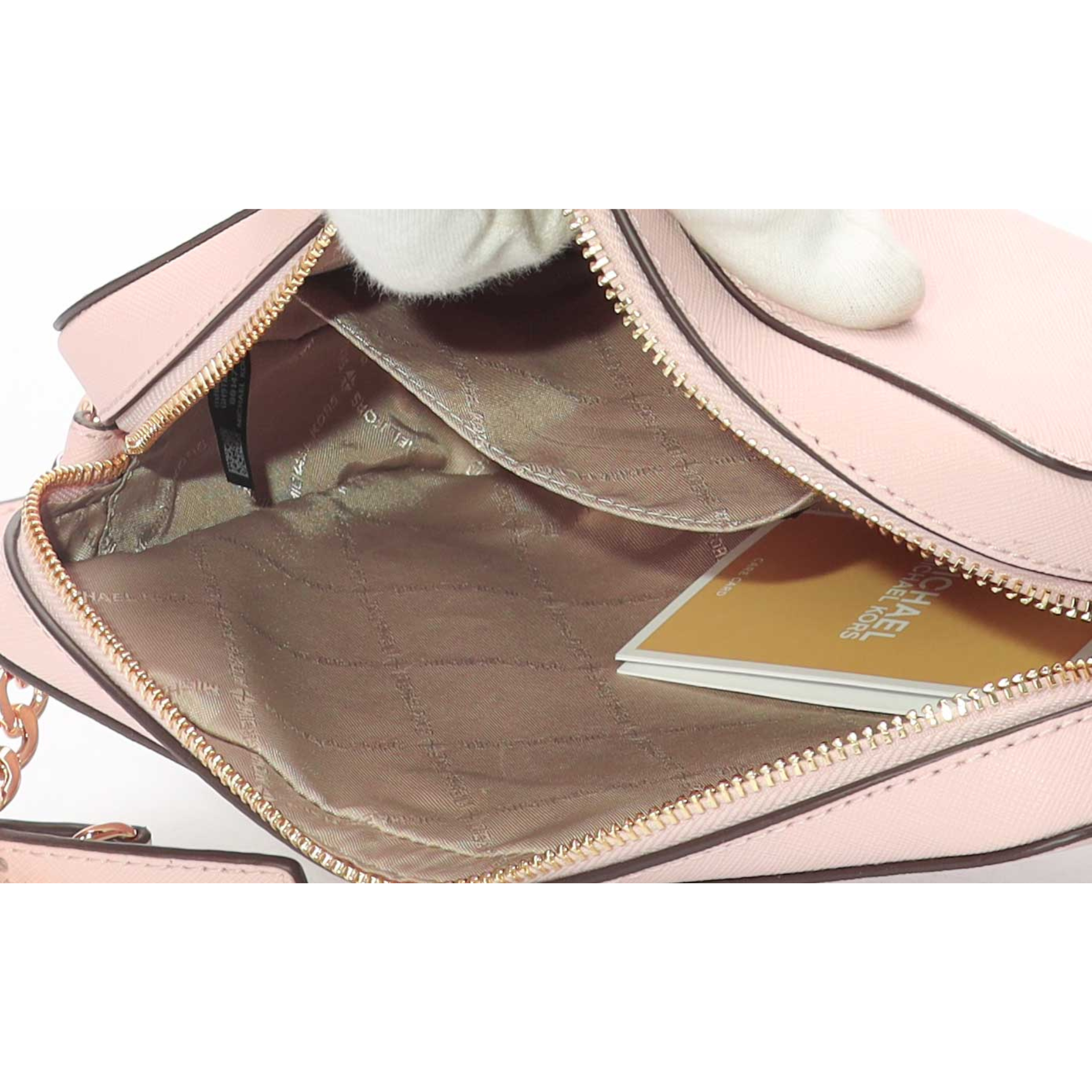 Michael Kors Dusty Pinkish Jet Set Cross Body Bag