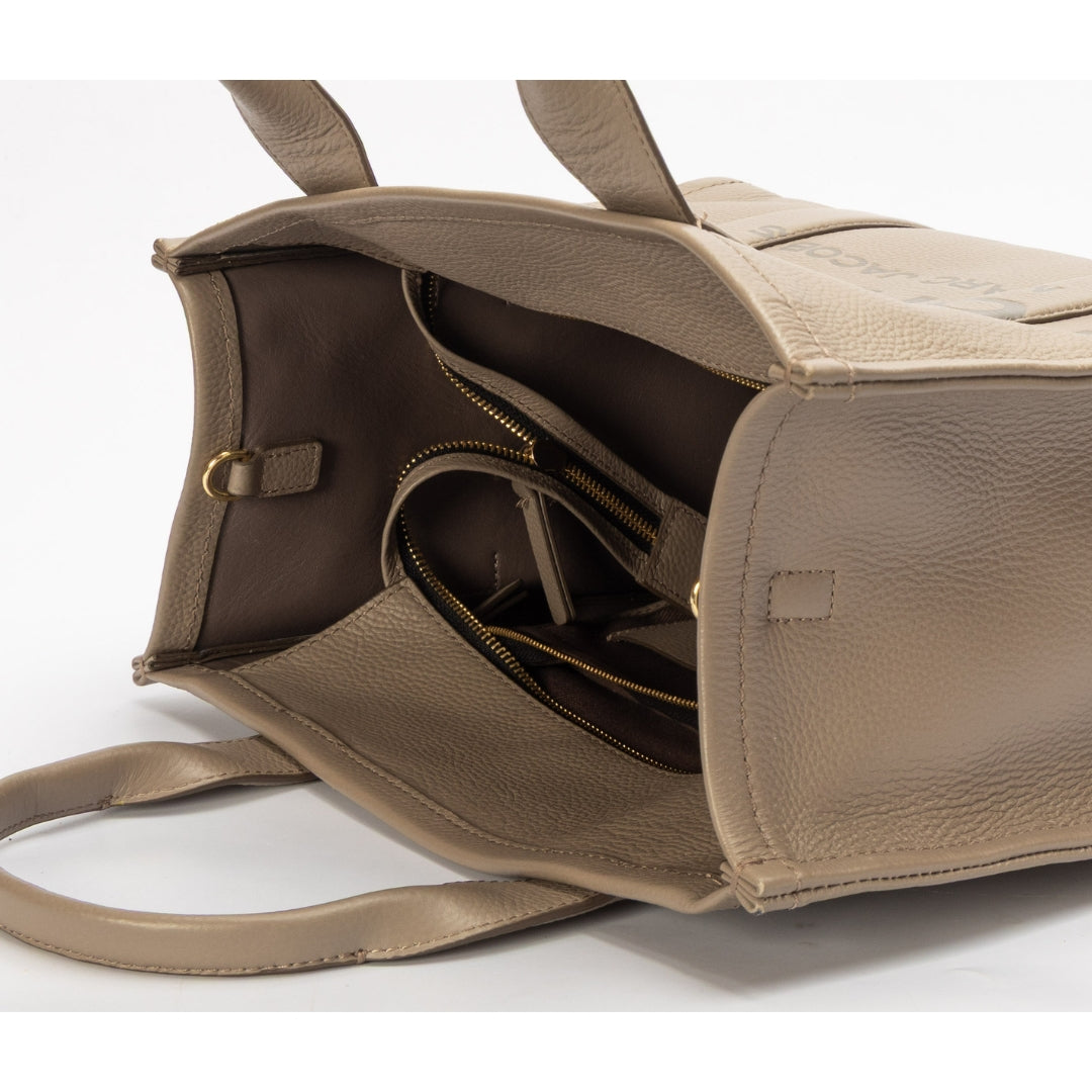 Marc Jacobs Beige The Leather Tote Bag