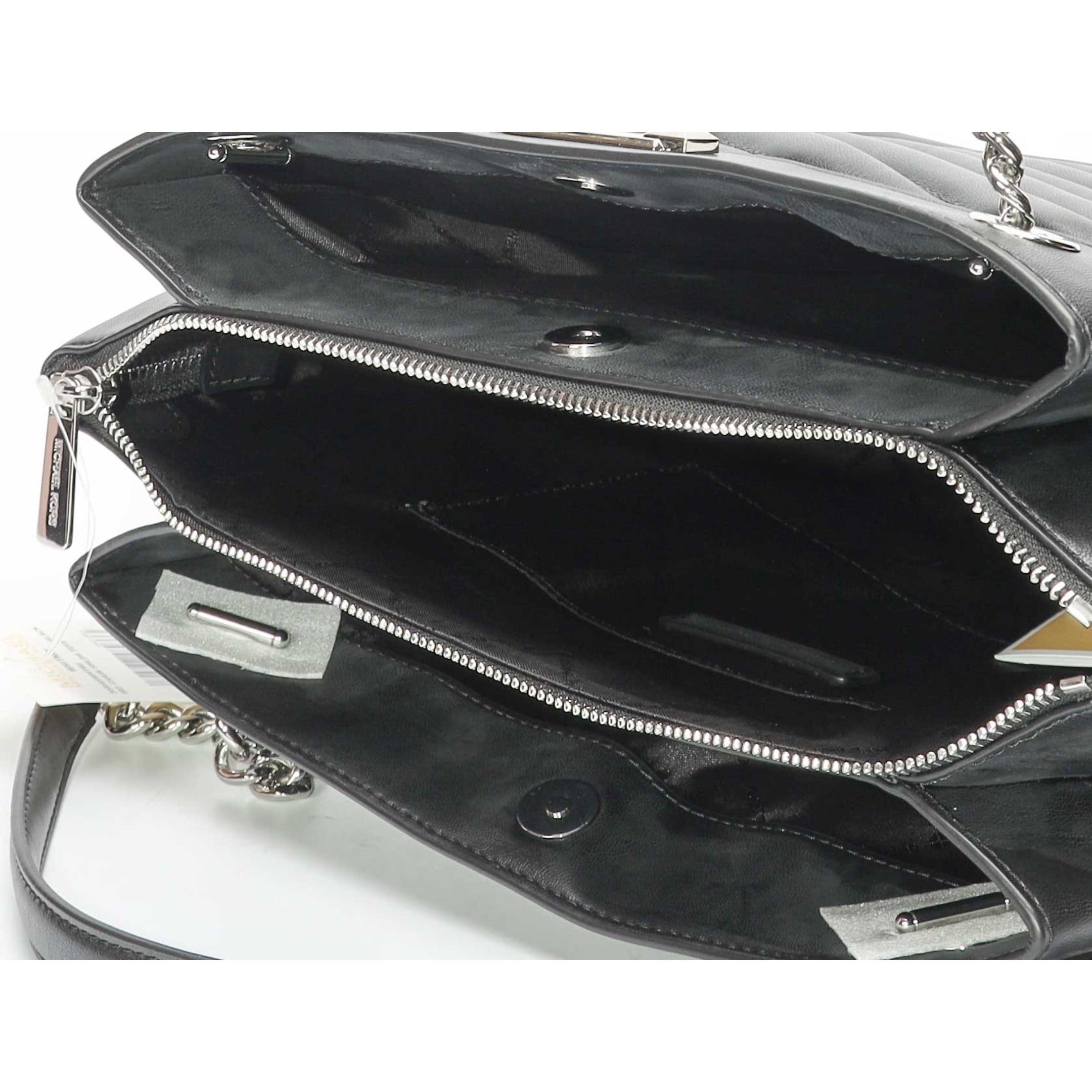 Michael Kors Whitney Black Quilted Tote