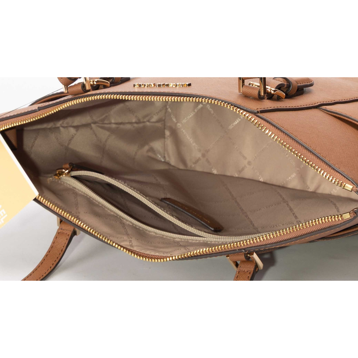Michael Kors Tan Charlotte Tote