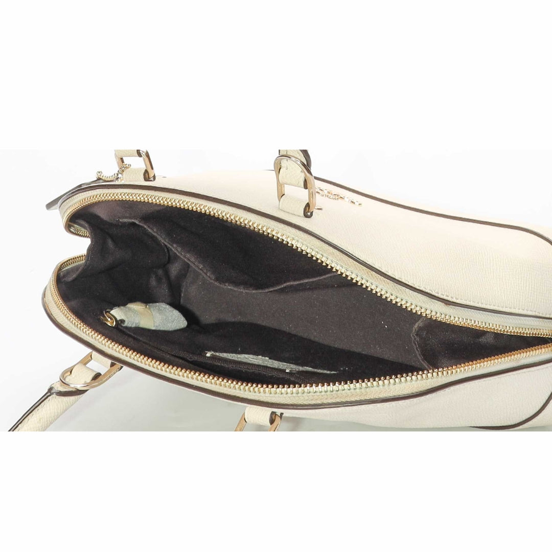 Coach White Sierra Dome Satchel