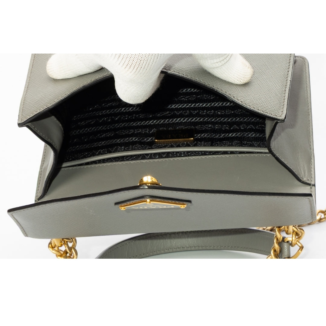 Prada Saffiano leather shoulder bag