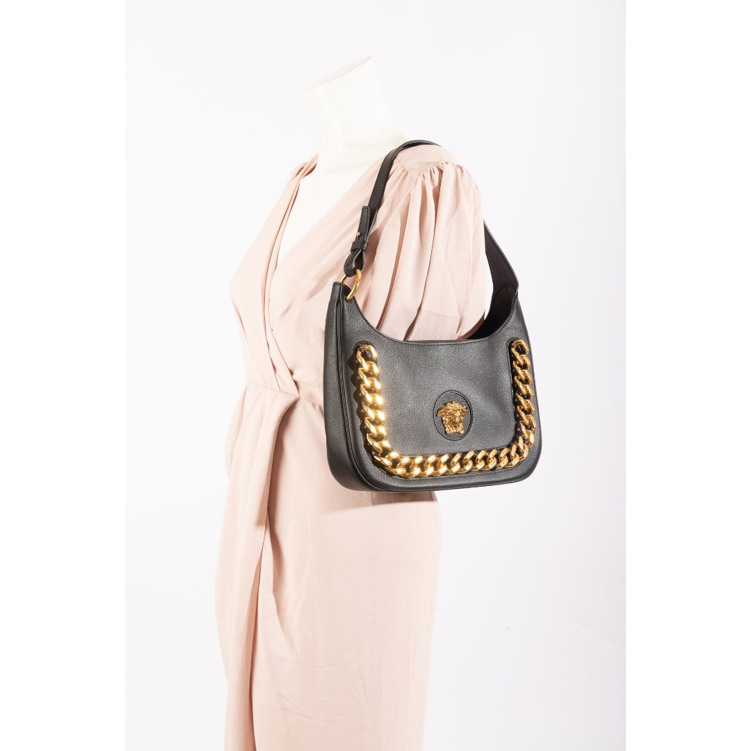Versace Leather Crossbody Bag