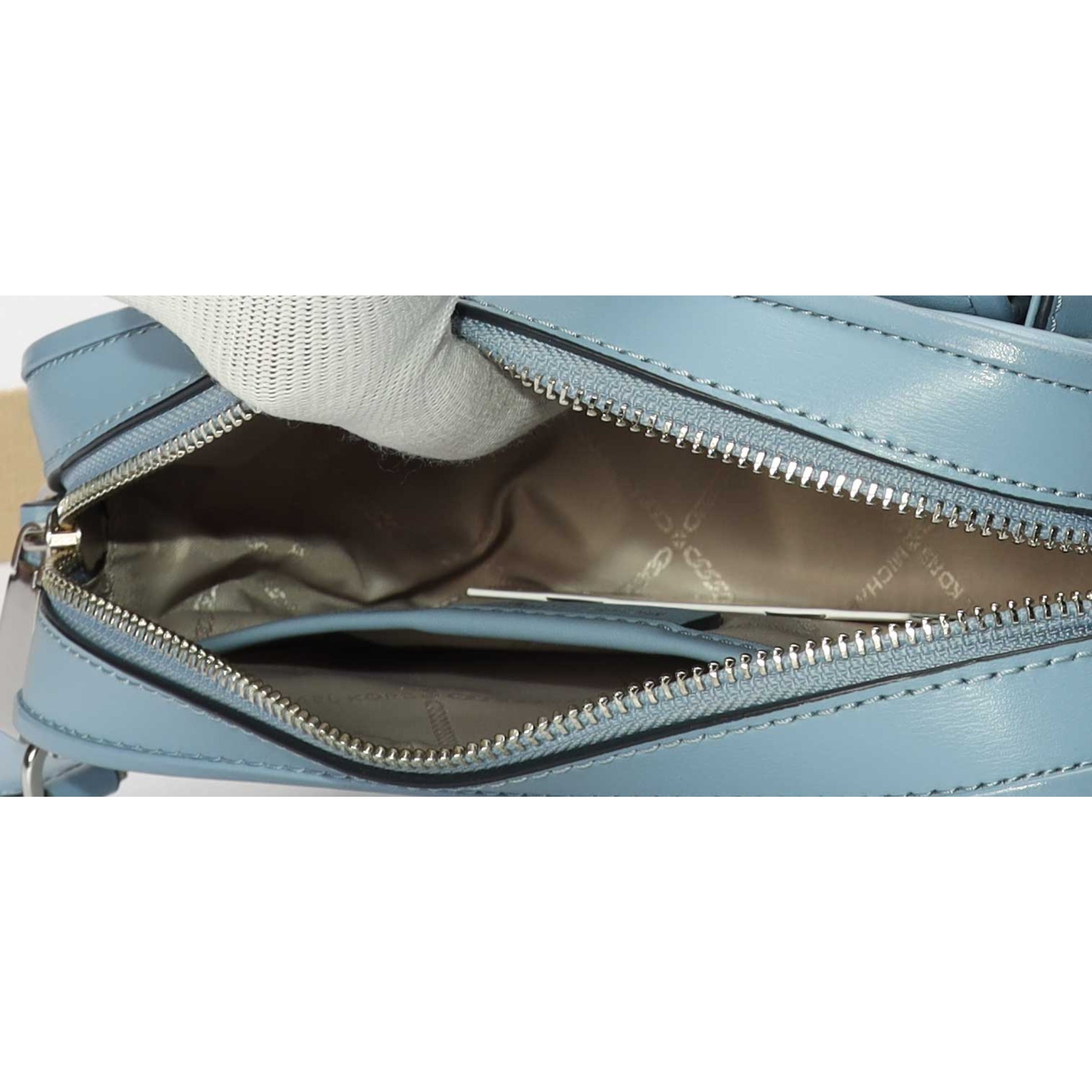 Michael Kors Bradshaw XS Blue Crossbody Bag