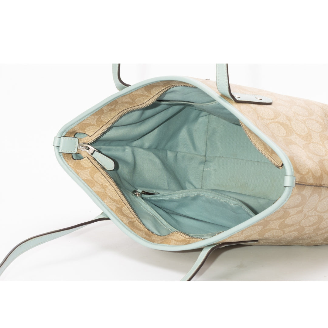Coach City Tote Bag in Signature Canvas