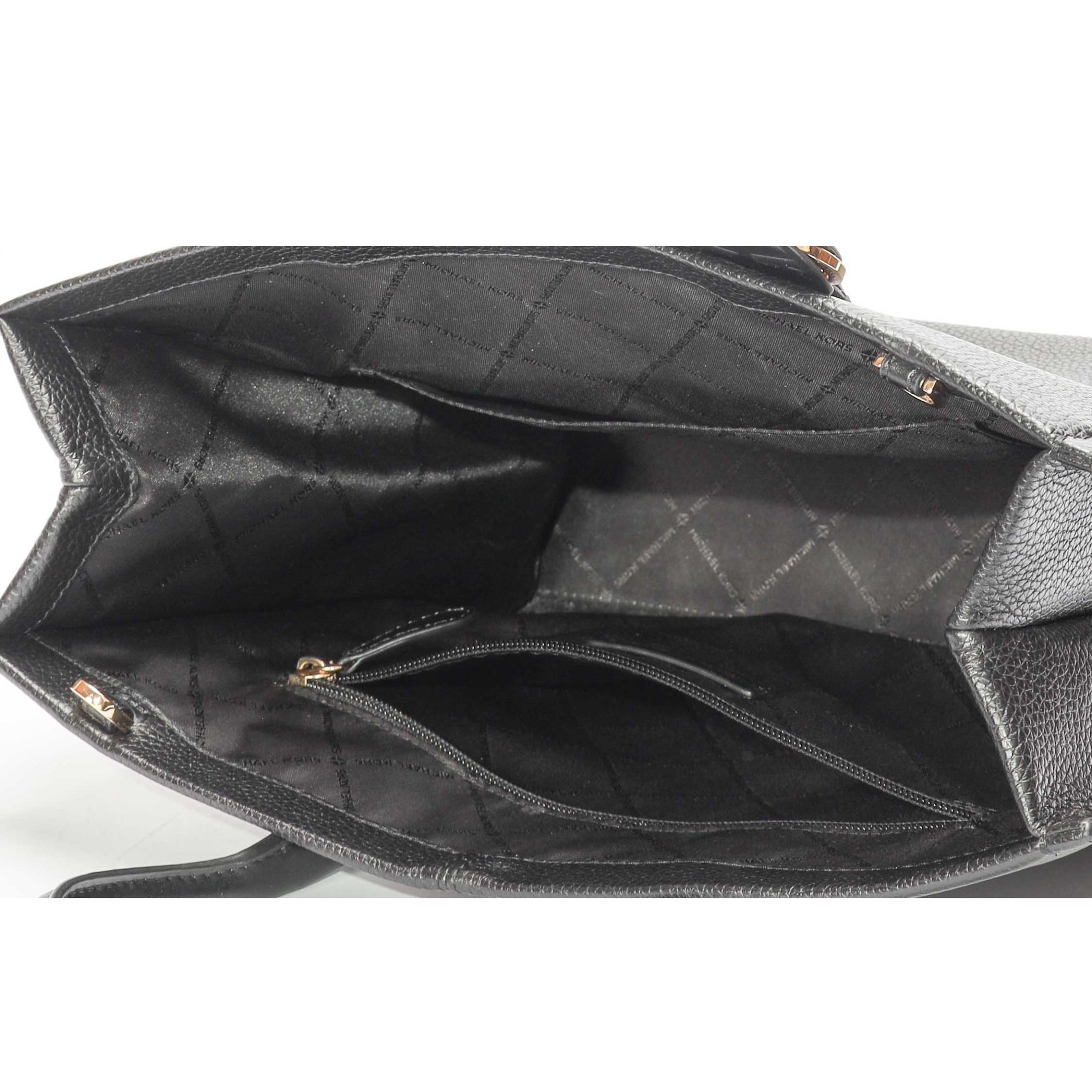 Michael Kors Black Mirella Medium Convertible Tote