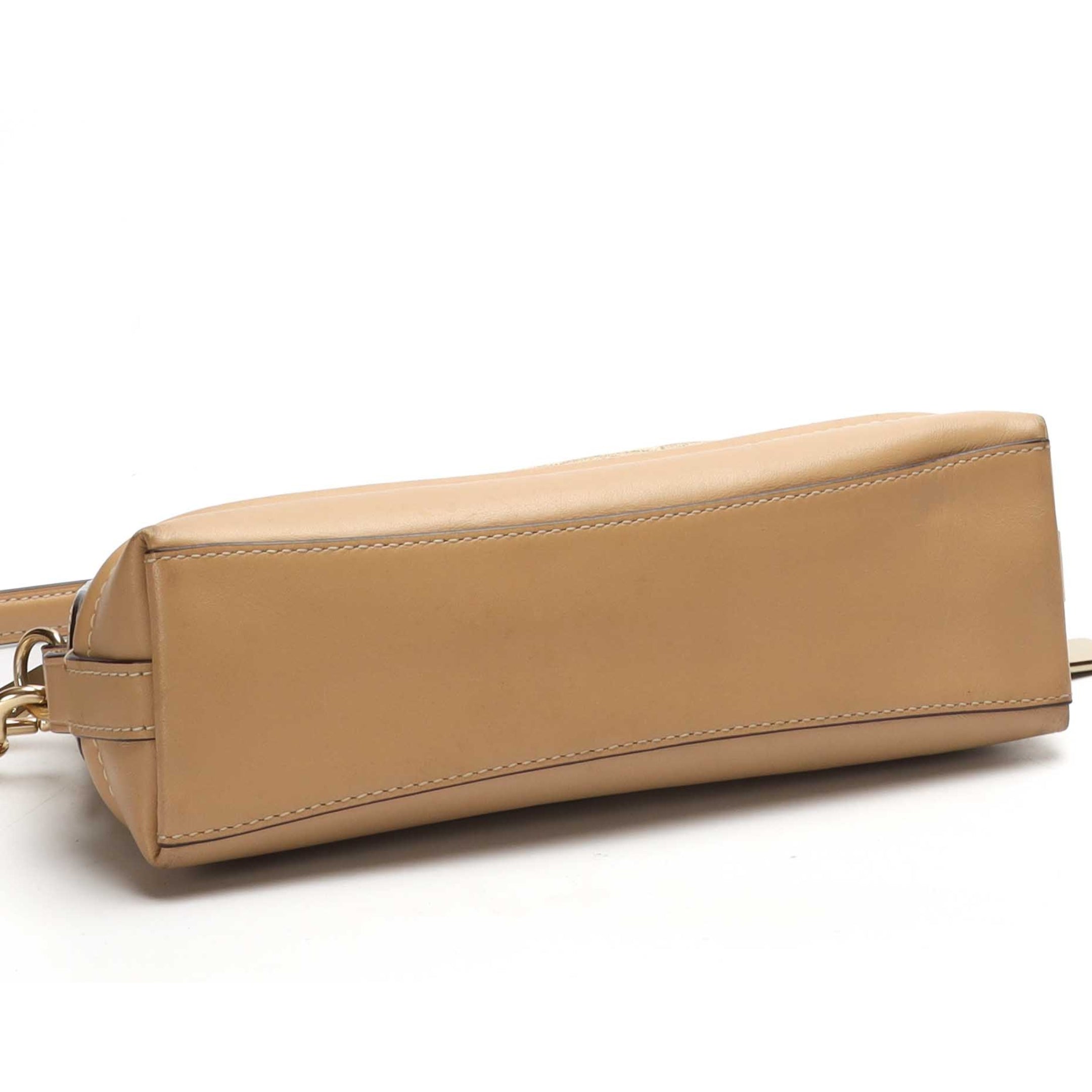 Coach Ivie Beige Dome Crossbody Bag