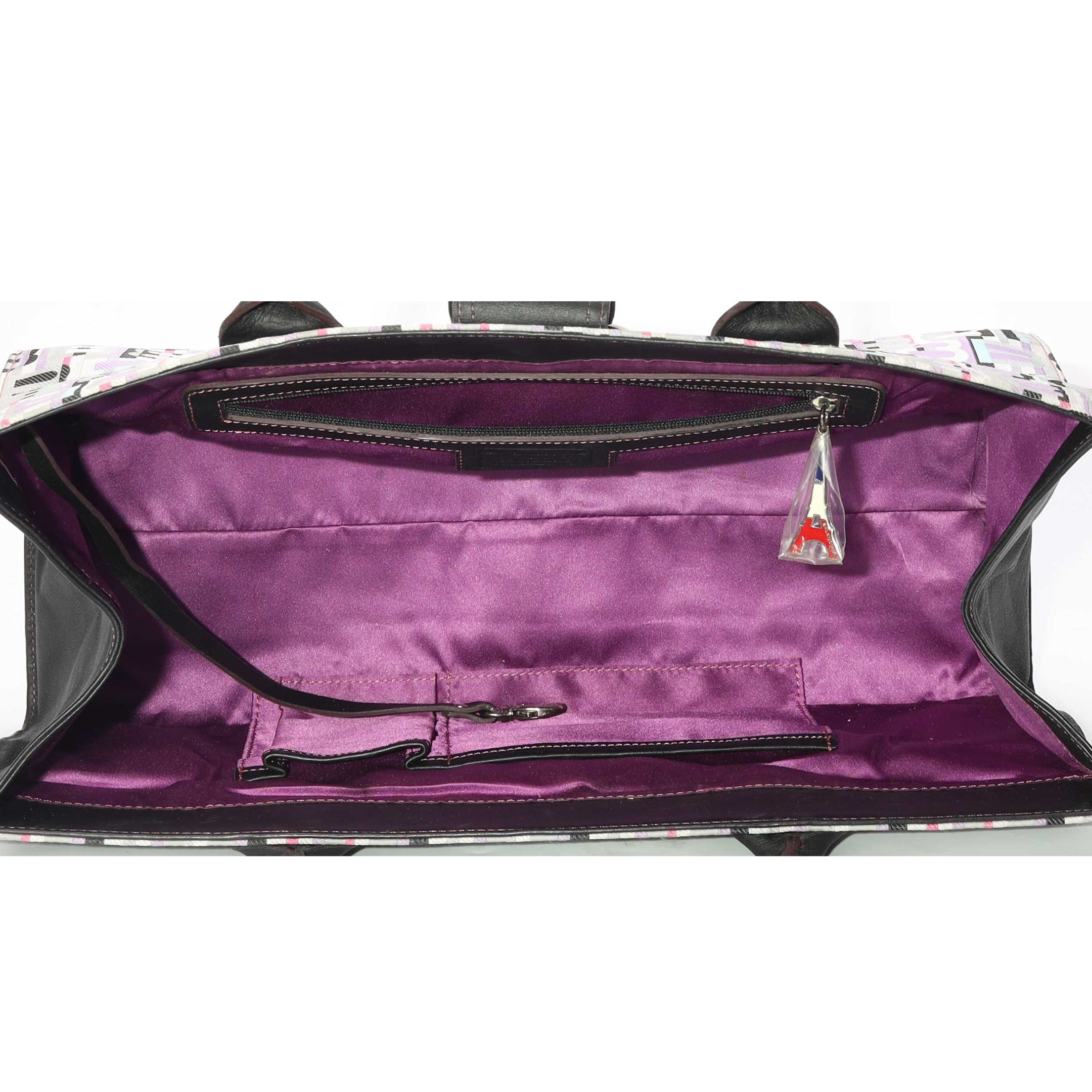 Balenciaga Logo Canvas Multi Colour Satchel