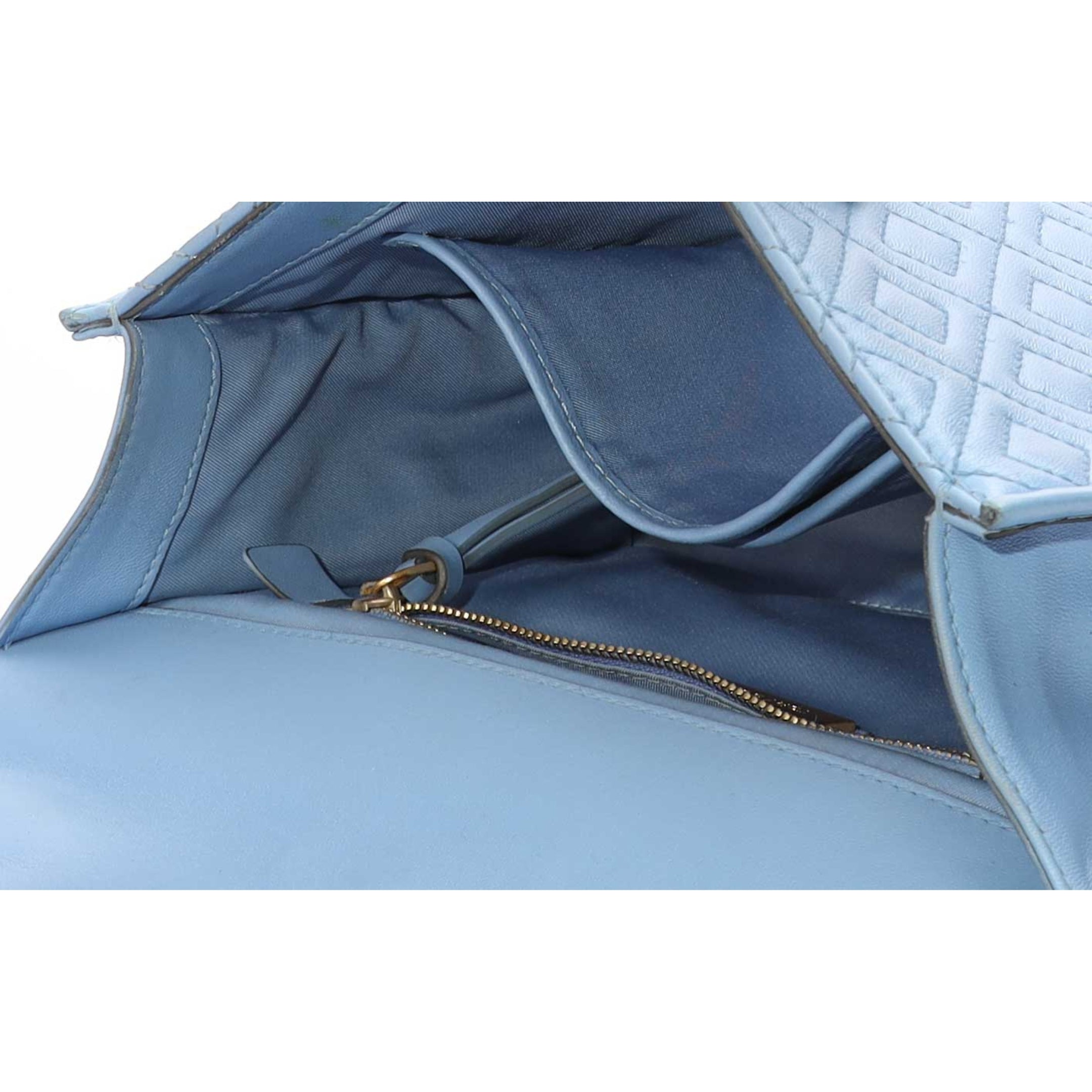 Tory Burch Blue Fleming Shoulder Bag