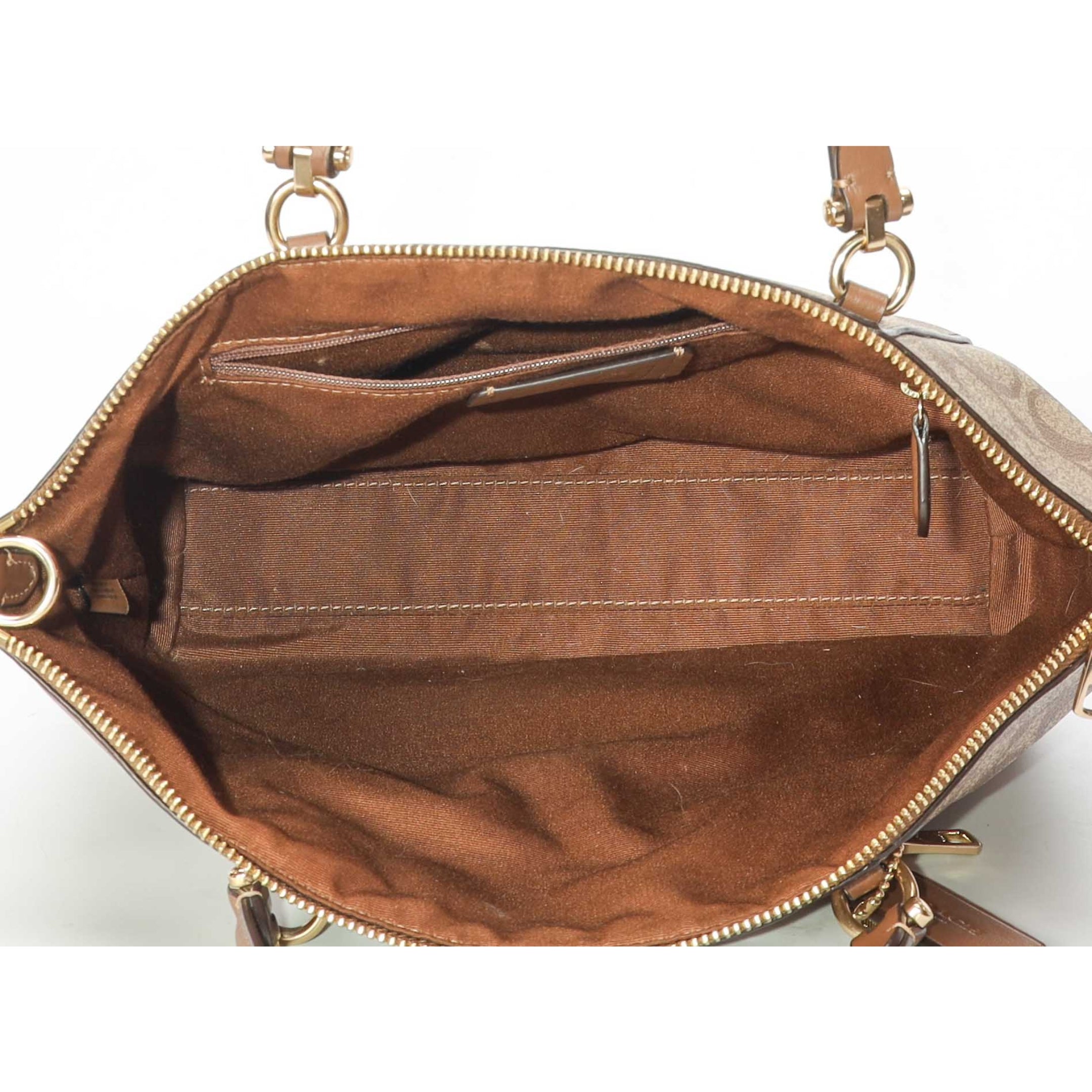 Coach Prairie Colorblock Signature Canvas Satchel