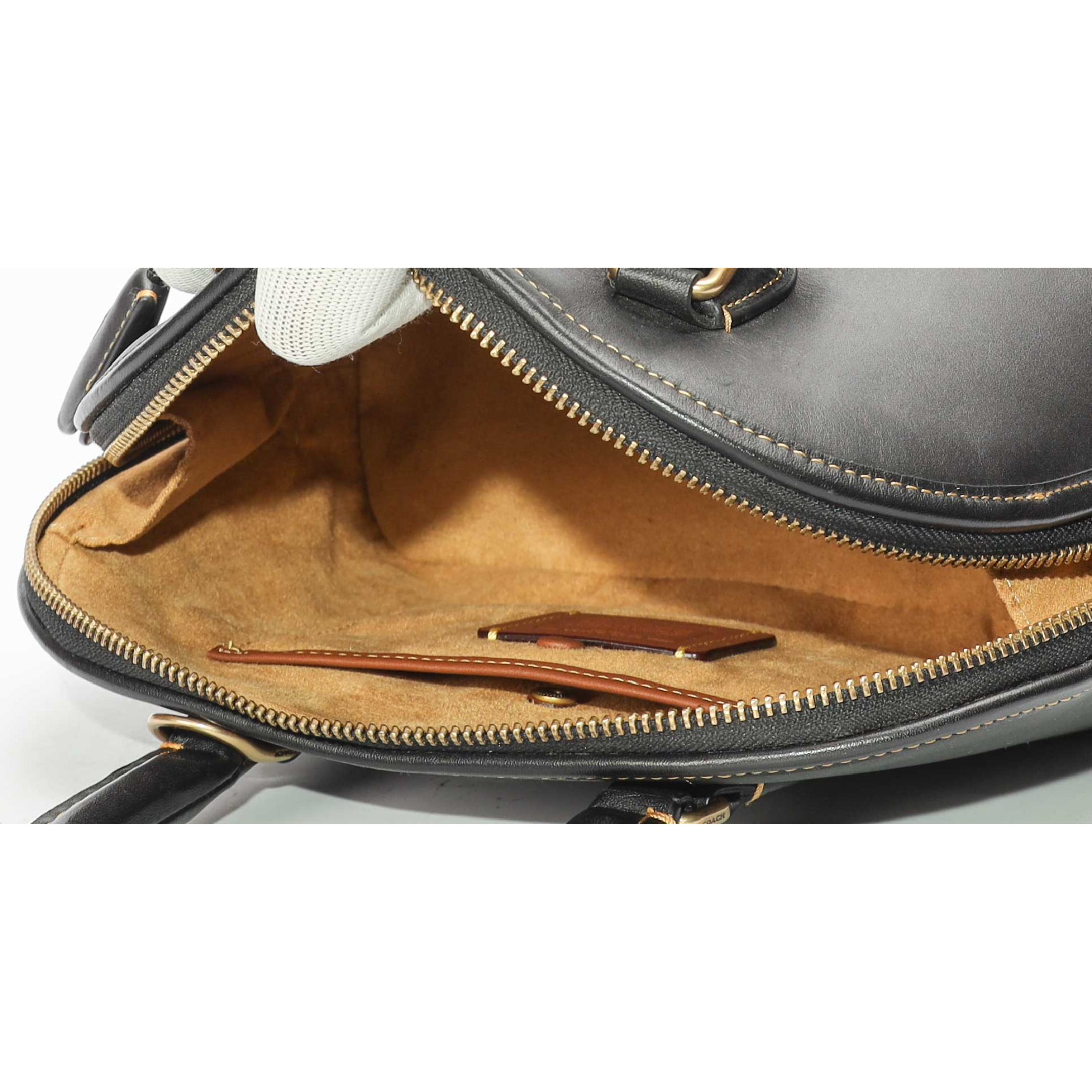 Coach Black Revel Satchel