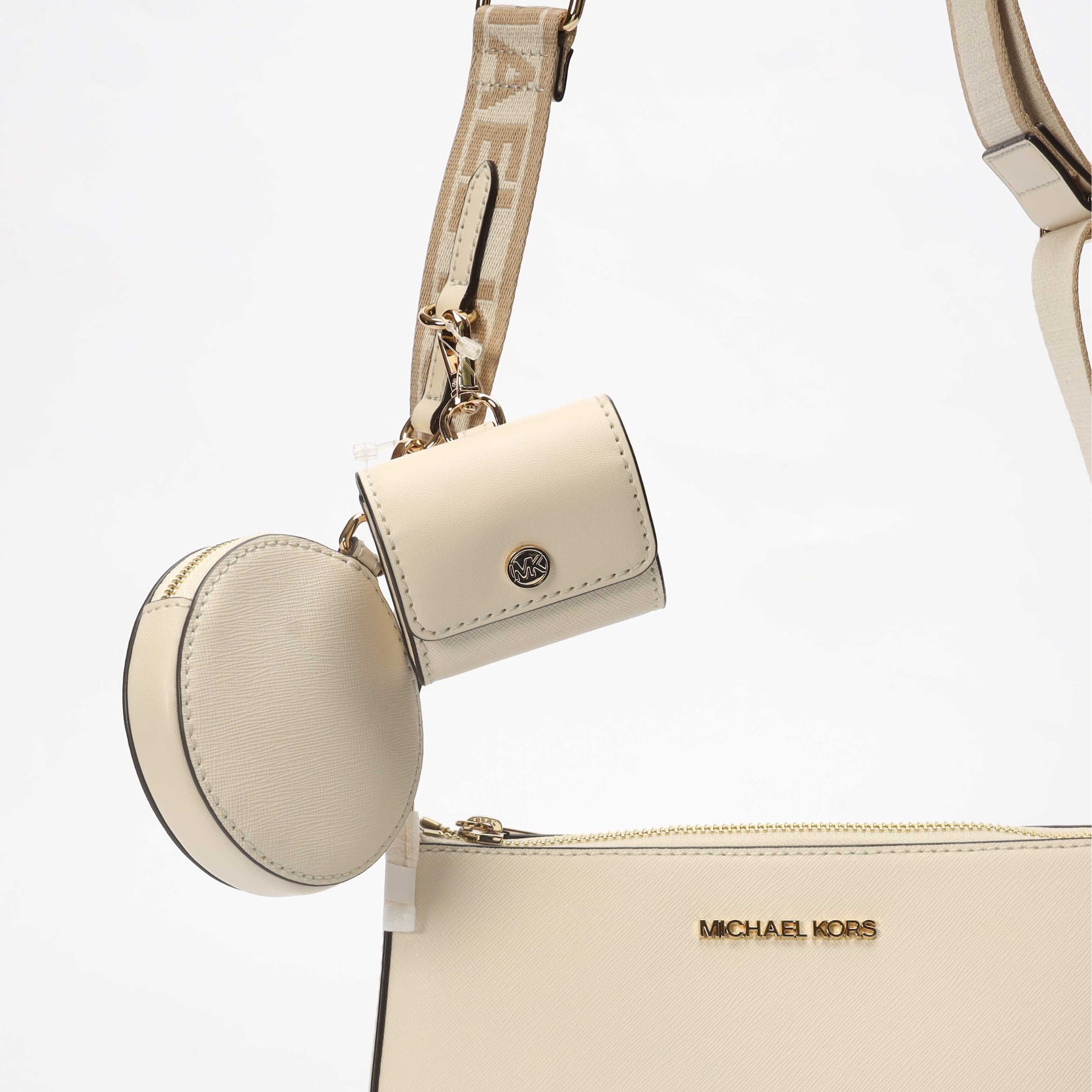 Michael Kors Jet Set Off White Crossbody Bag