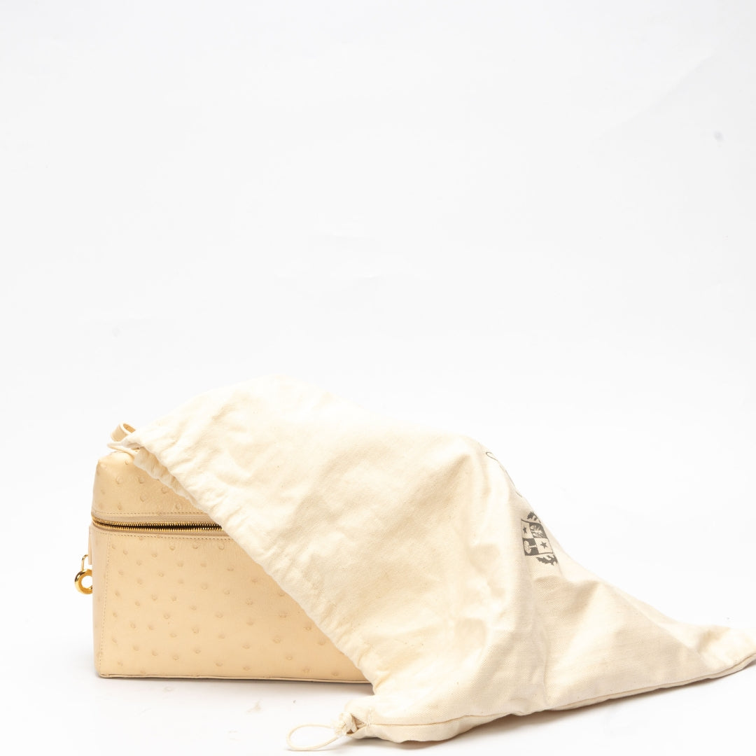 Loro Piana Ostrich Leather Extra Bag L27