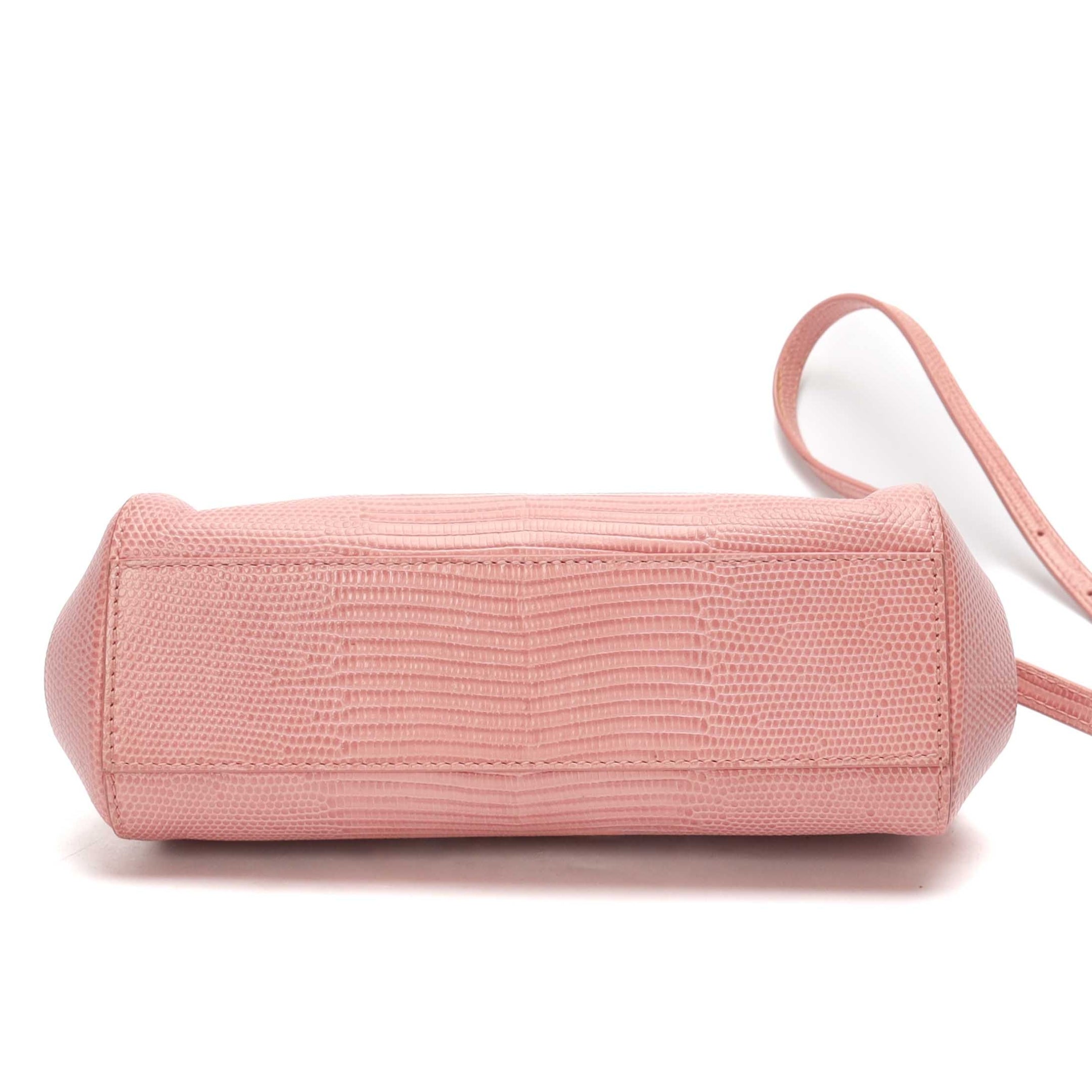 Dolce & Gabbana Sicily Pink Top Handle Bag