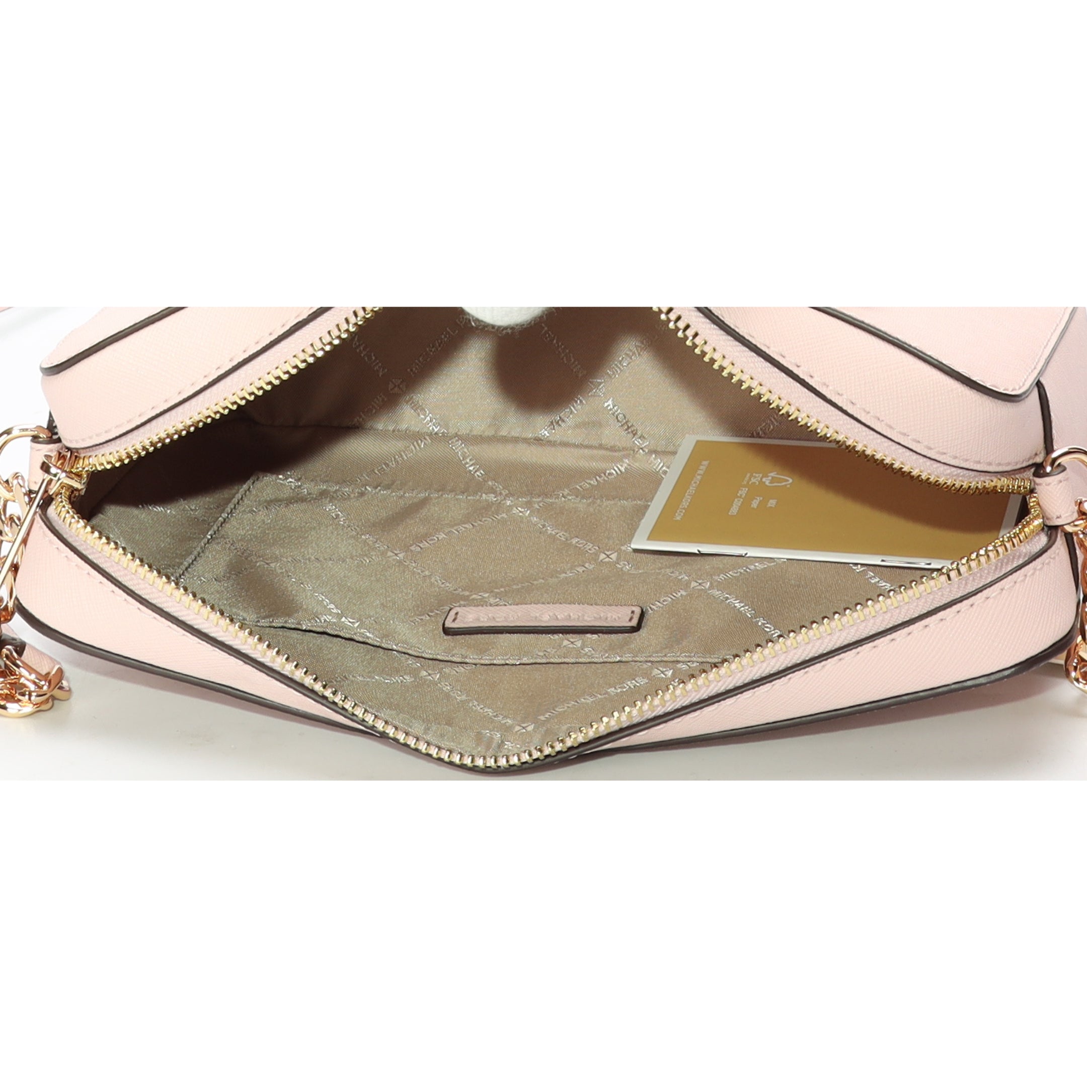 Michael Kors Pink Jet Set Crossbody Bag