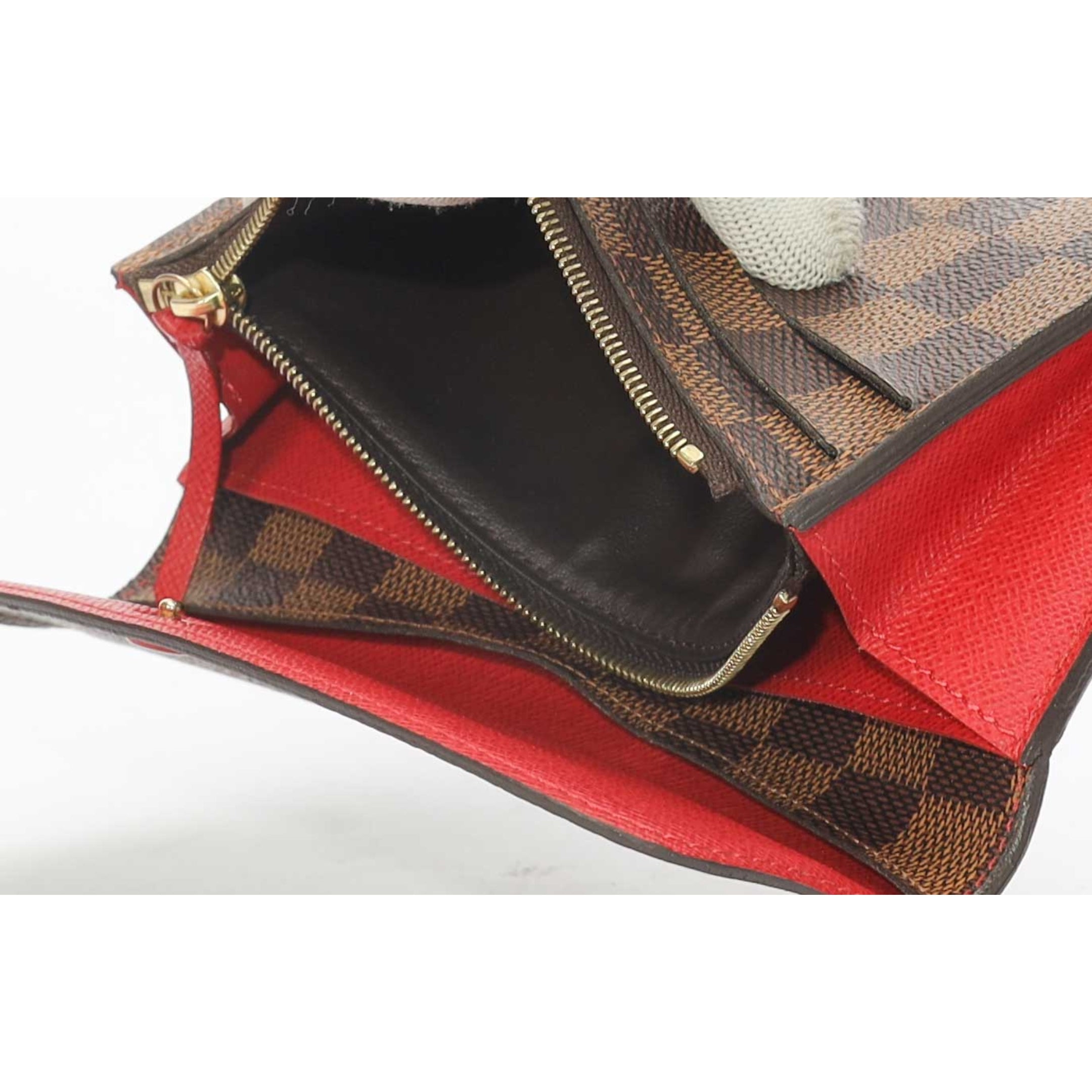 Louis Vuitton Emilie Damier Ebene Long Wallet