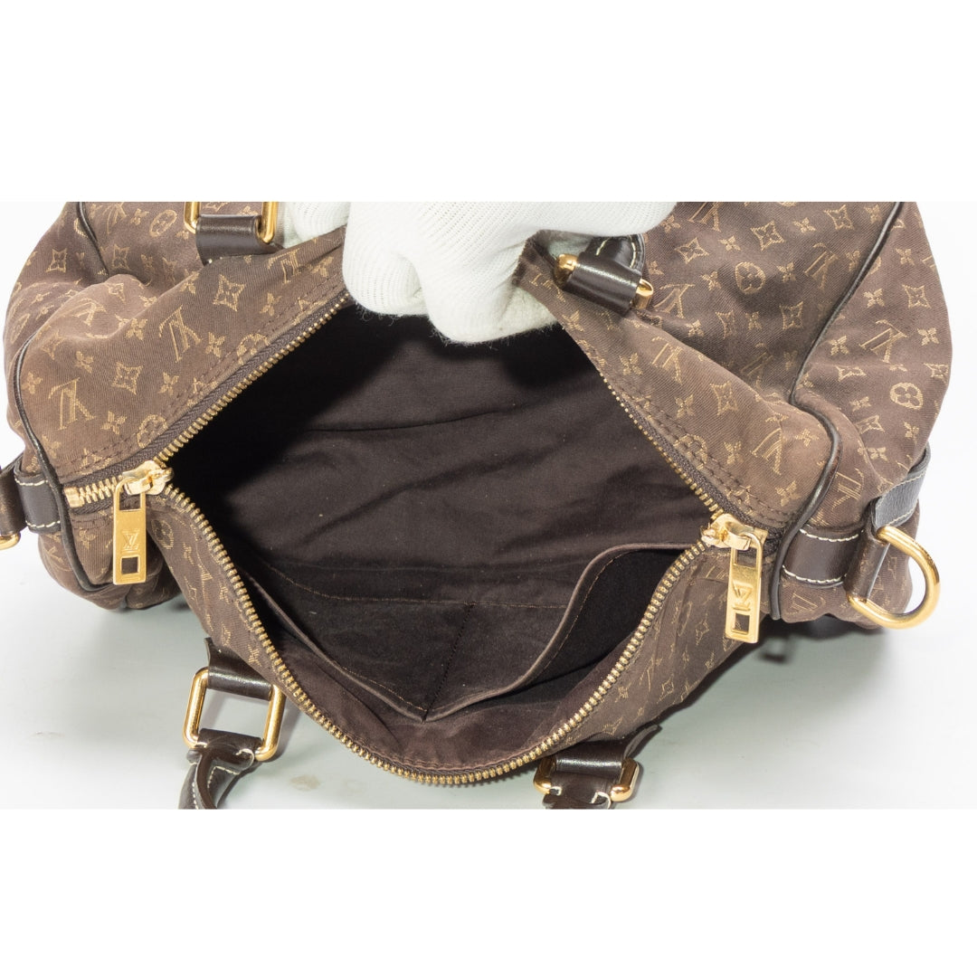 Louis Vuitton Ebene Monogram Speedy 30 Bandouliere Bag