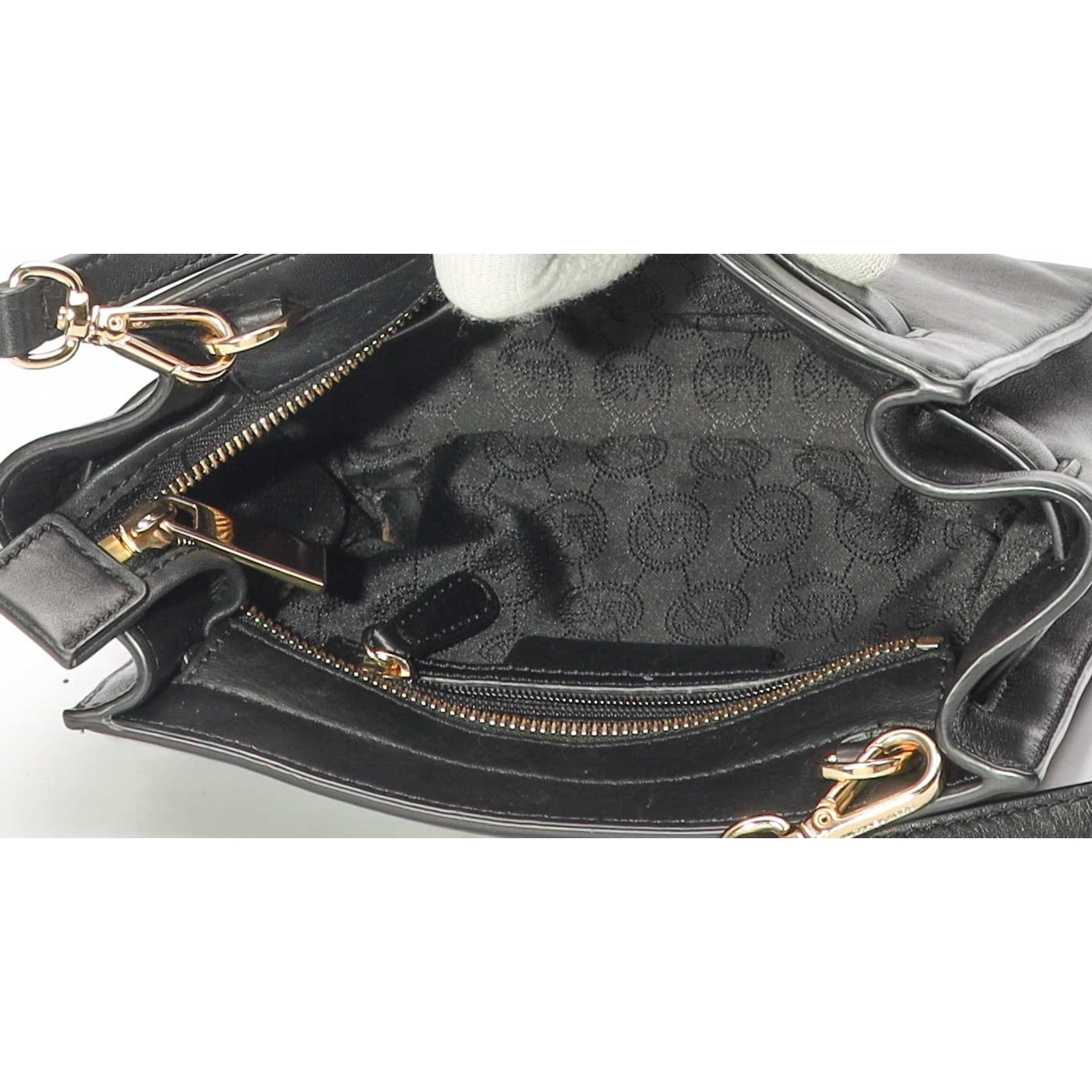 Michael Kors Black Hamilton Crossbody Bag