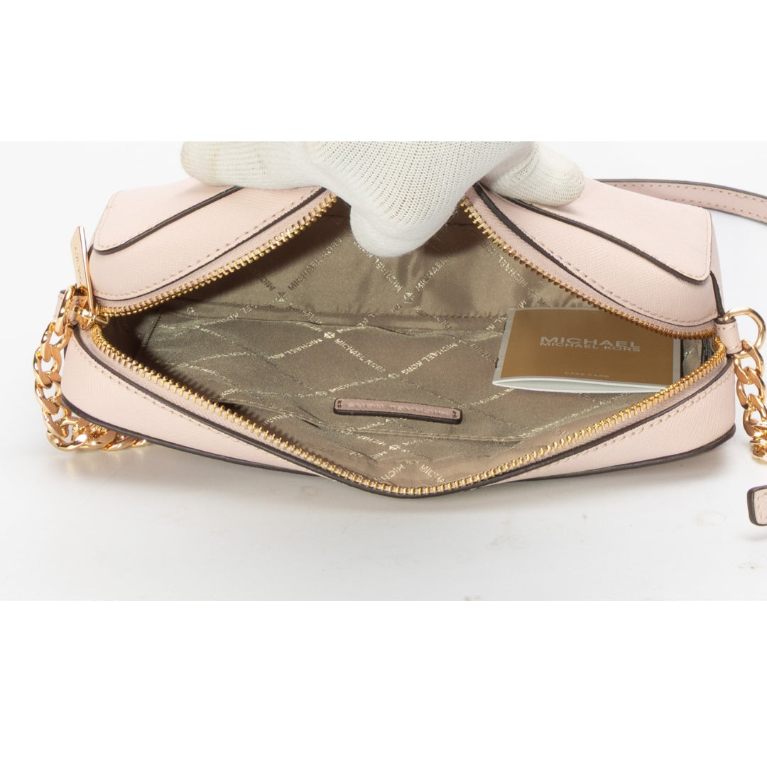 Michael Kors Rose Houston Crossgrain Sling Bag