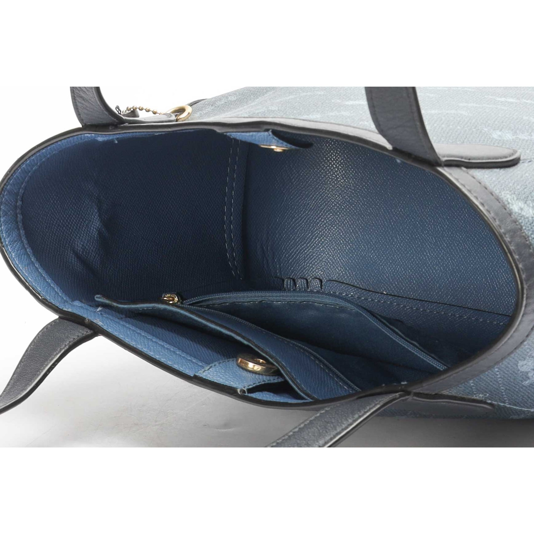 Coach Horse & Carriage Dot Print Tote