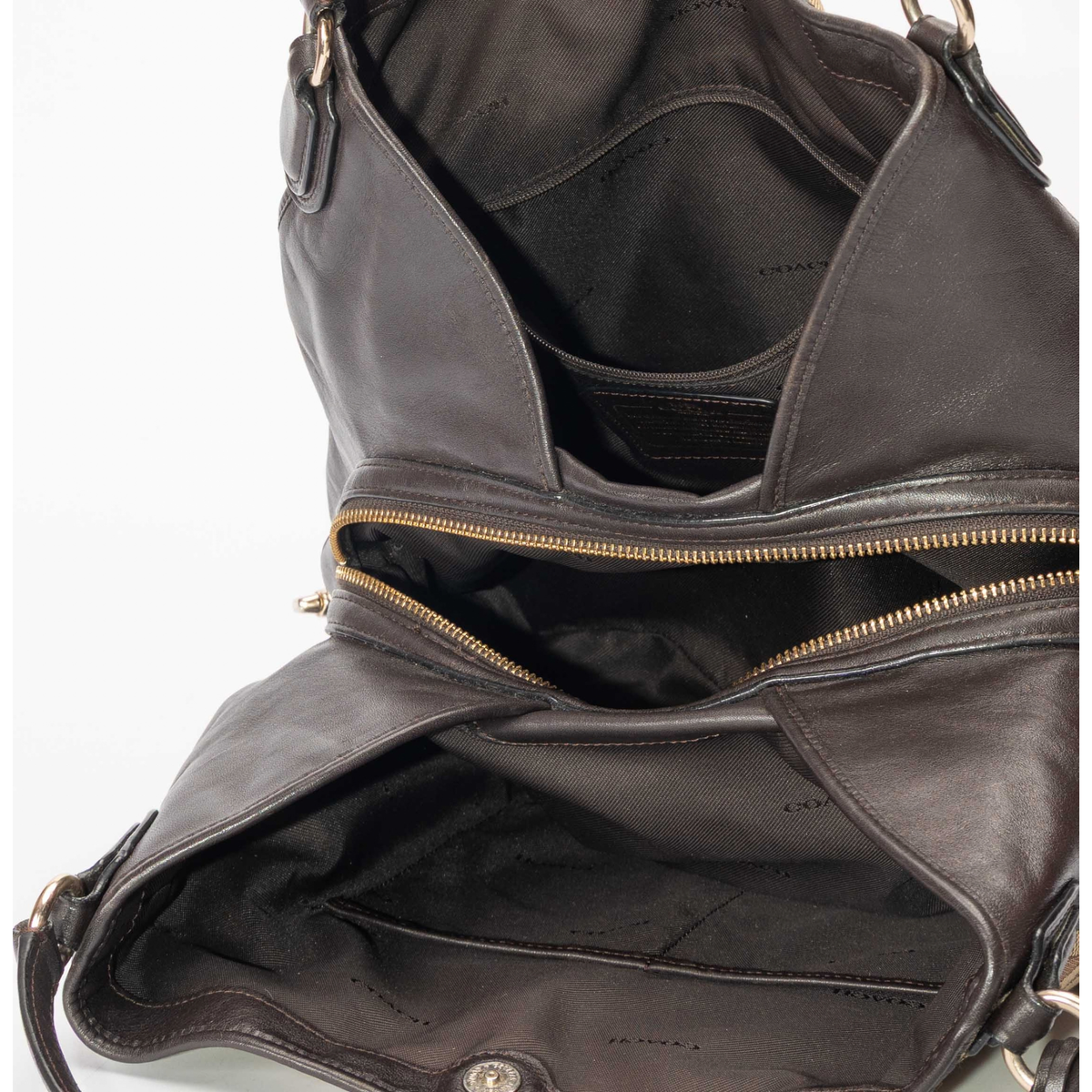 Coach Signature Logo Lexy Shoulder Bag