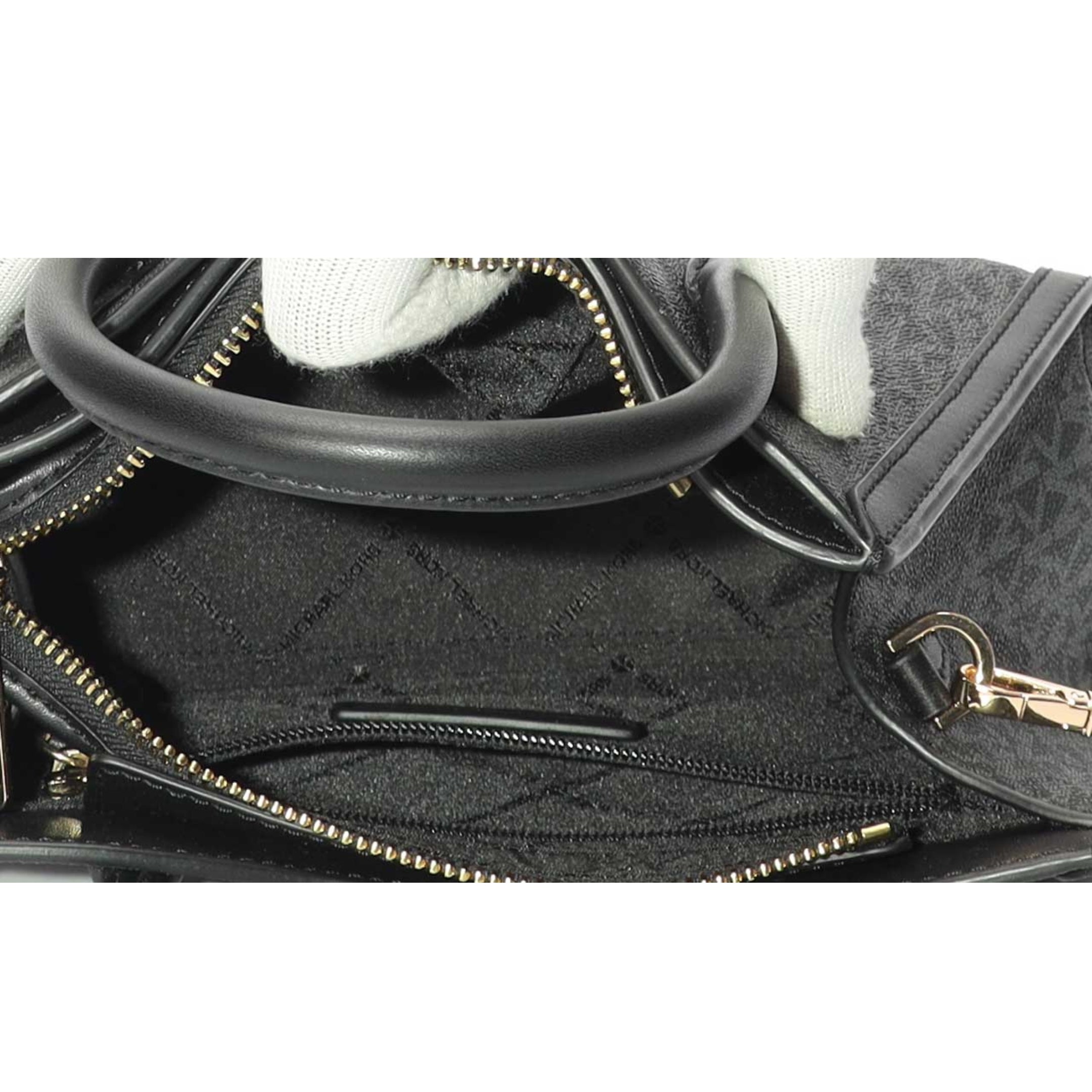 Michael Kors Gabby Small Logo Satchel Crossbody Bag