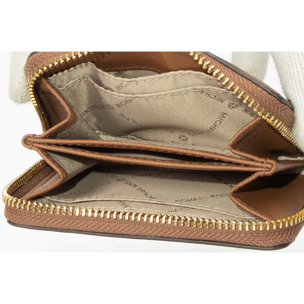 Michael Kors Jet Set Small Signature Logo Card Case