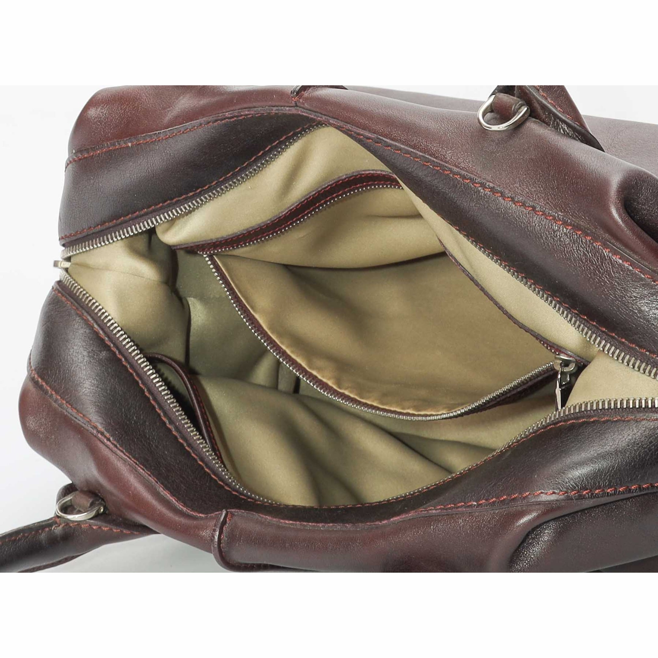 Tod's Dark Brown D Cube Bowler Bag
