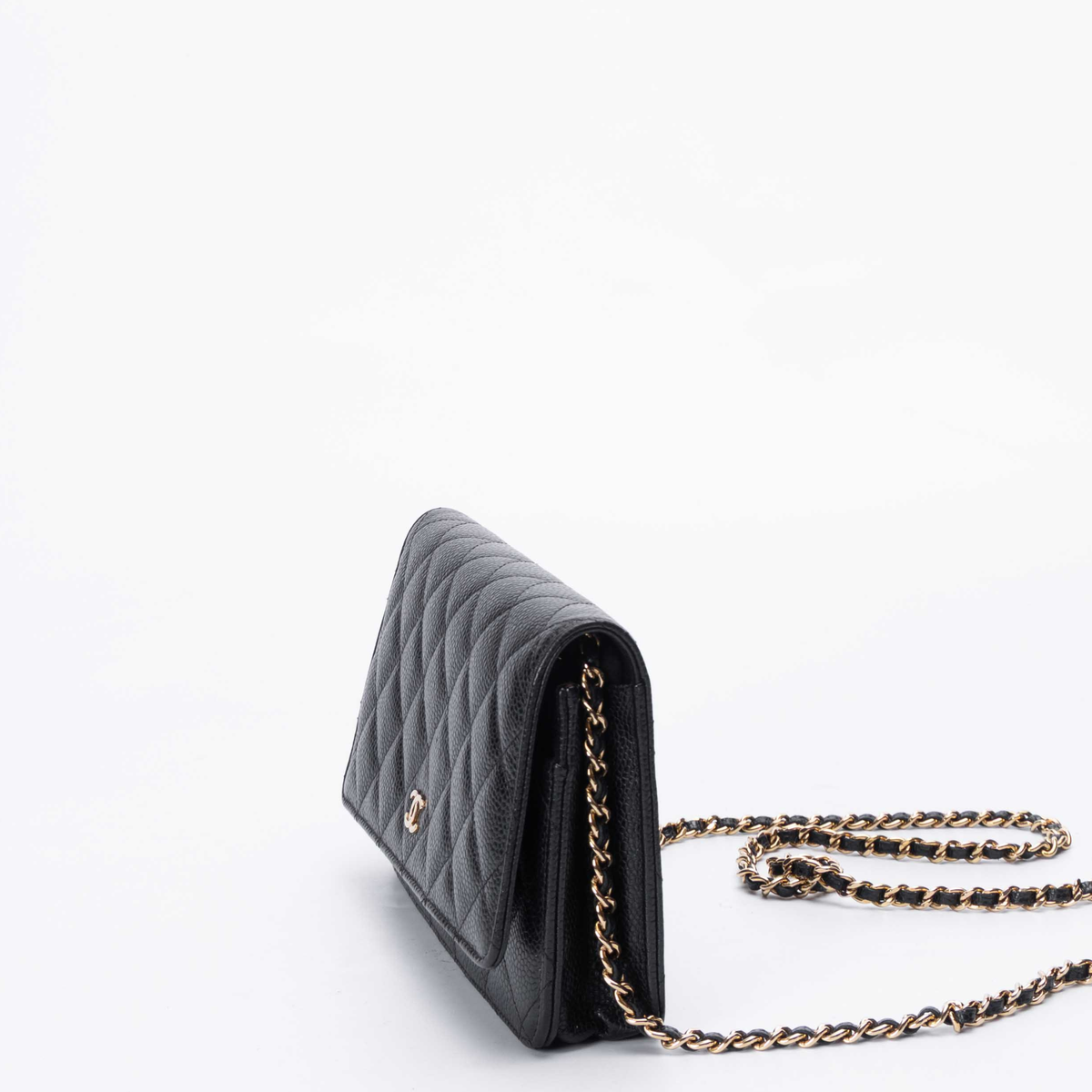Chanel Black Caviar Crossbody Bag