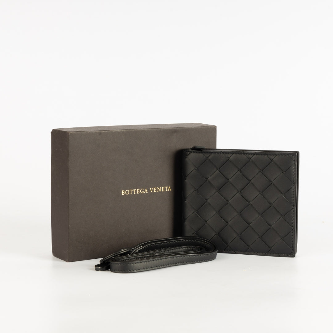 Bottega Veneta Intrecciato Slim Bi-Fold Wallet