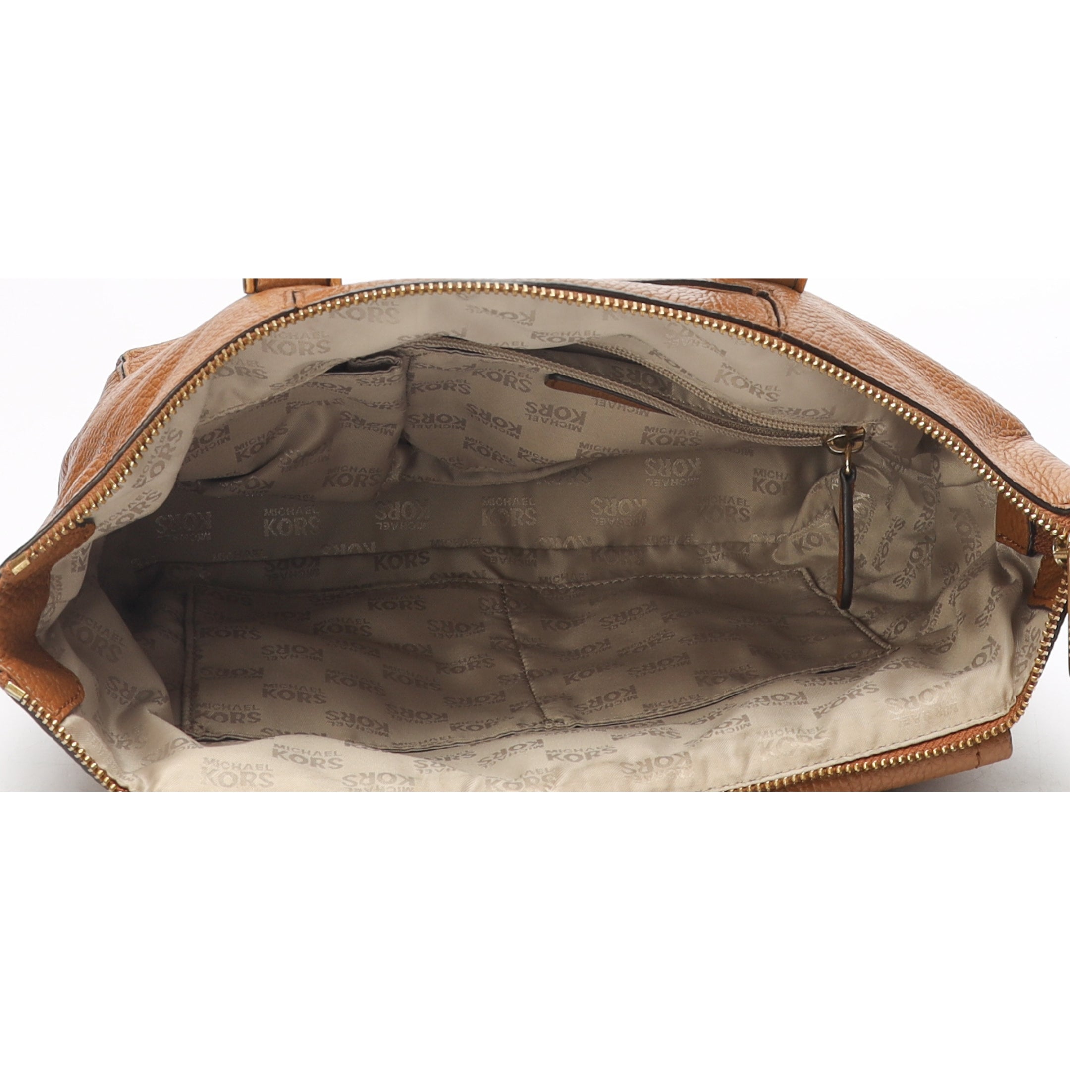 Michael Kors Acorn Mackenzie Satchel Crossbody Bag