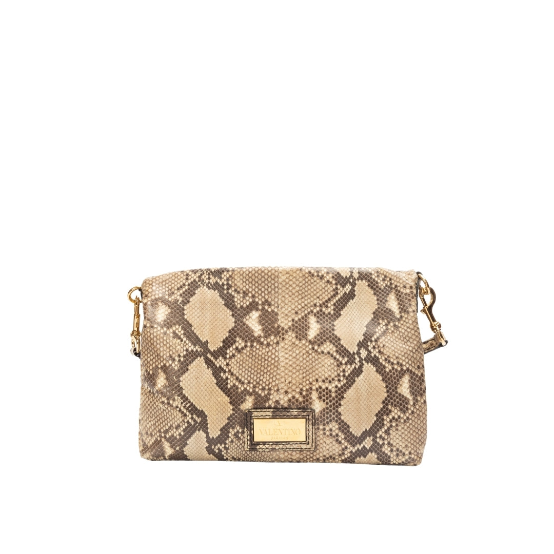 Valentino Garavani Python Shoulder Bag