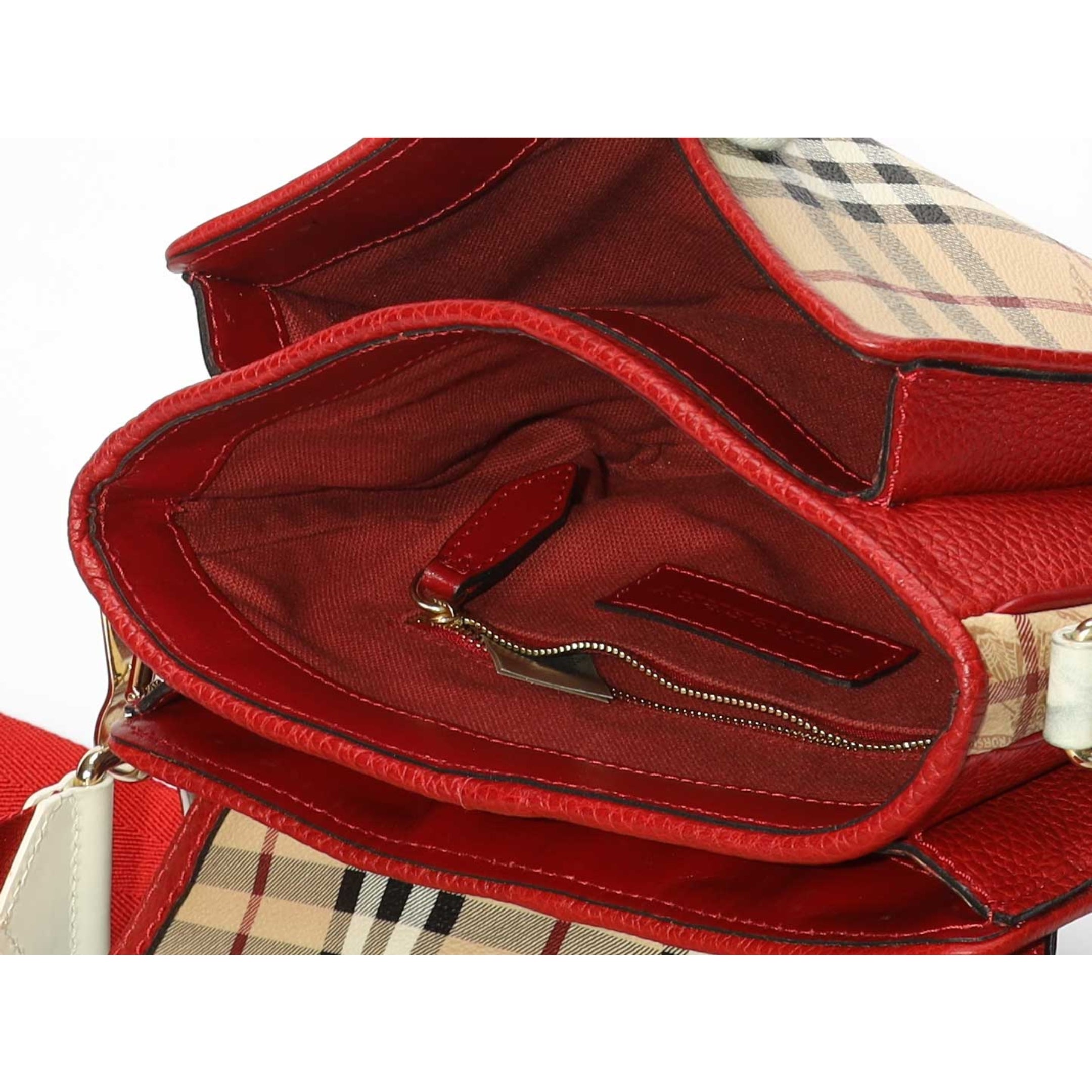 Burberry Haymarket Check Crossbody Bag
