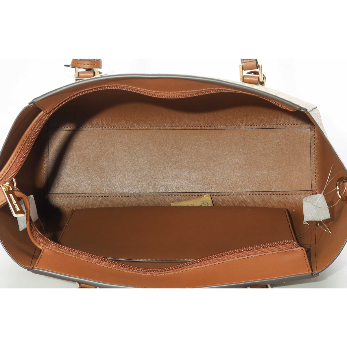 Michael Kors White Charlotte Tote