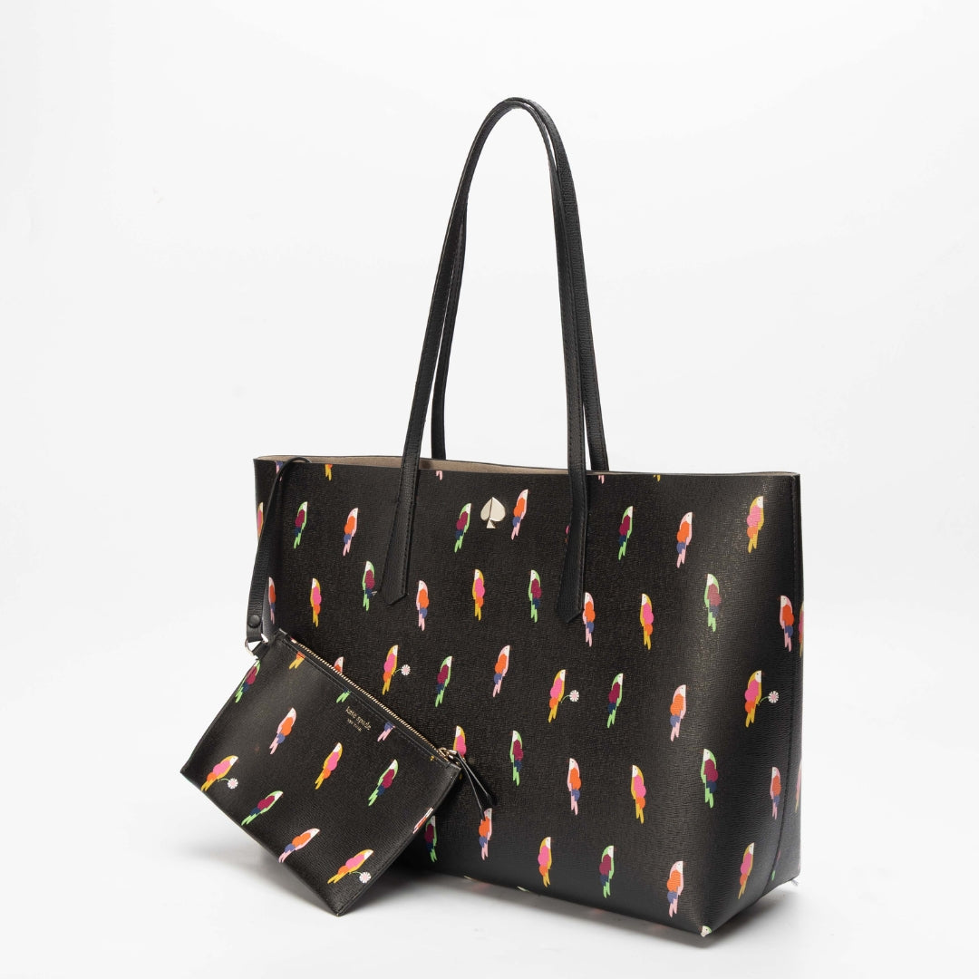Kate Spade Arch Flock Party Large Tote
