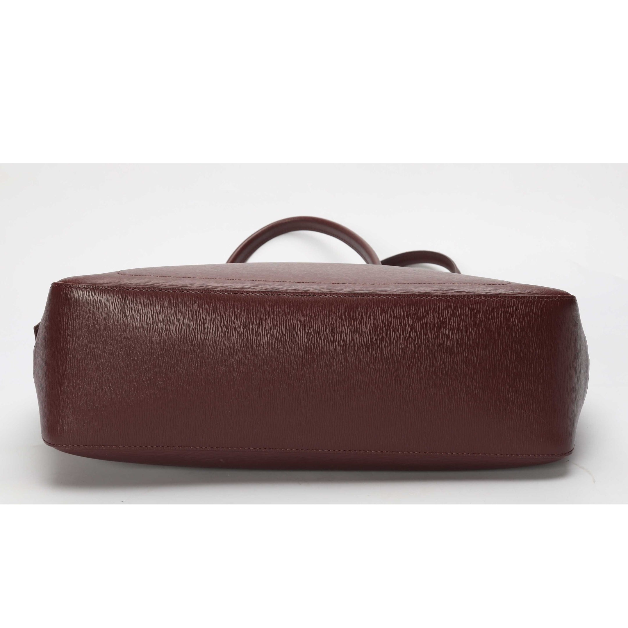 Longchamp Le Roseau Burgundy Tote