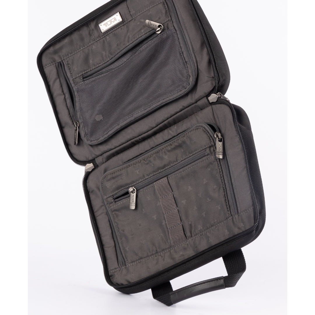 Tumi Black Nylon Brief Bag