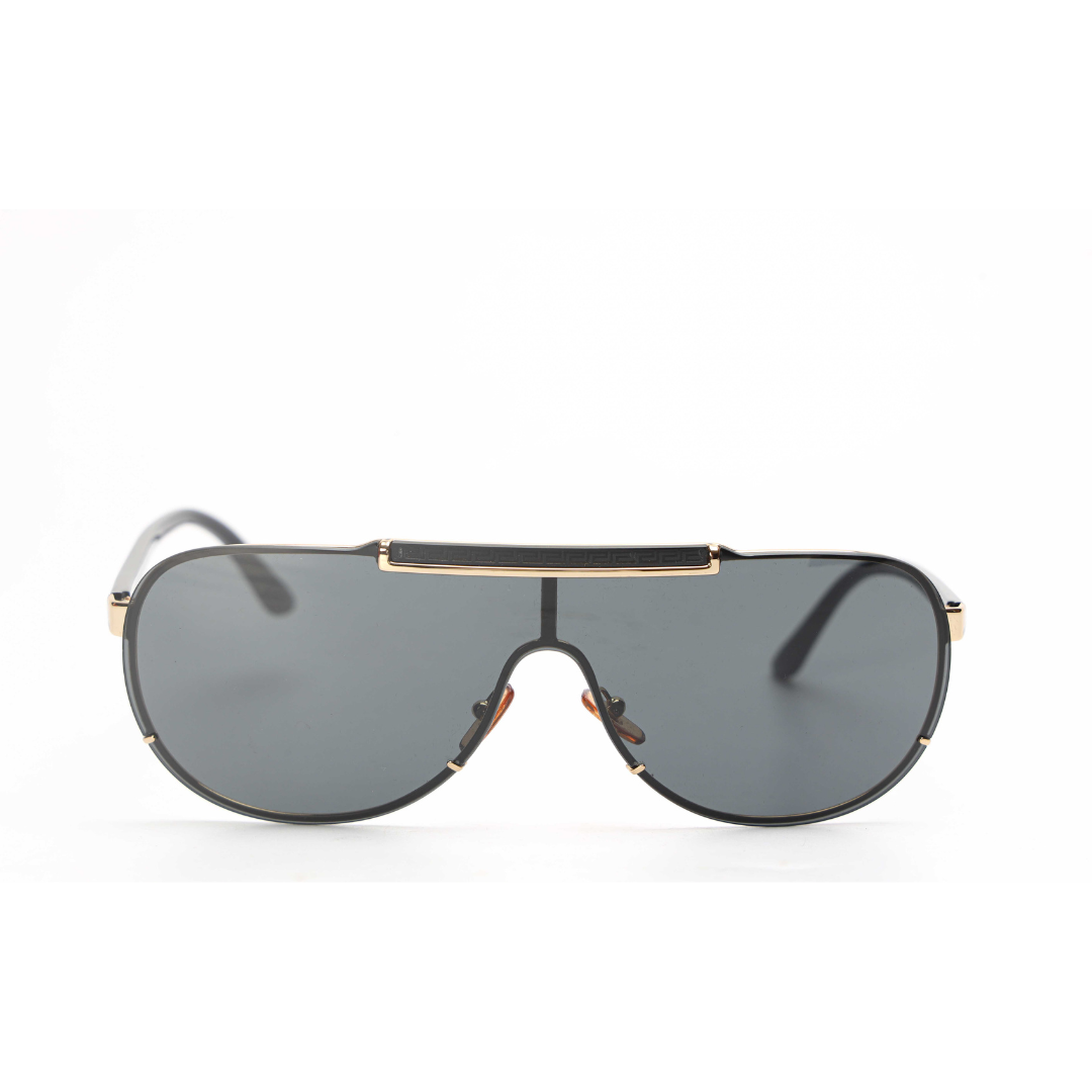 Versace Black Shield Sunglasses