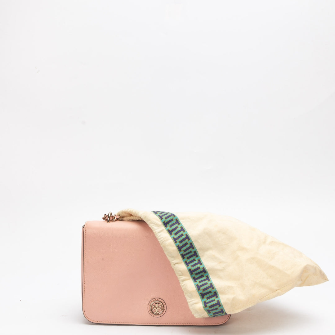 Tory Burch Light Pink Robinson Shoulder Bag