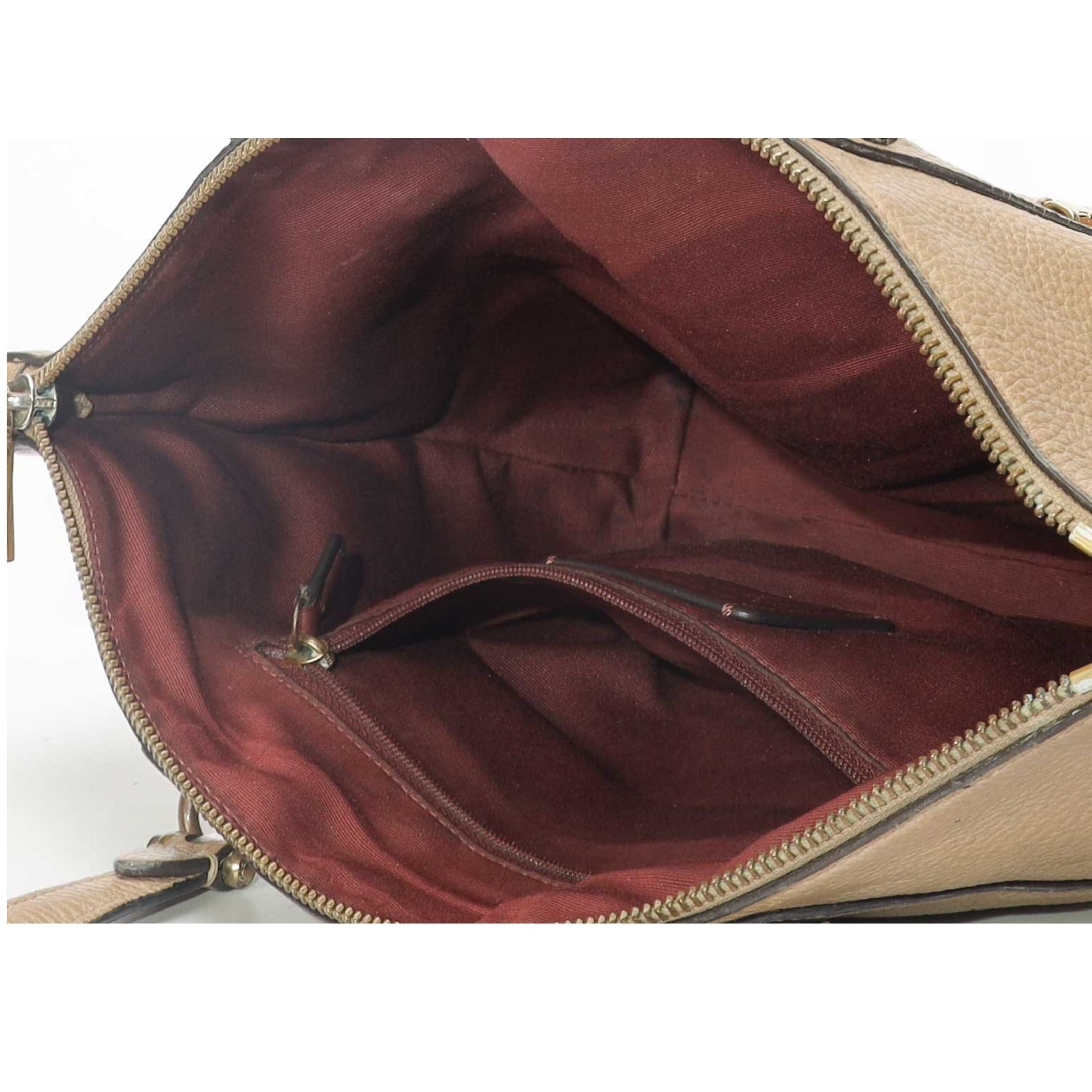 Coach Beige Prairie Satchel