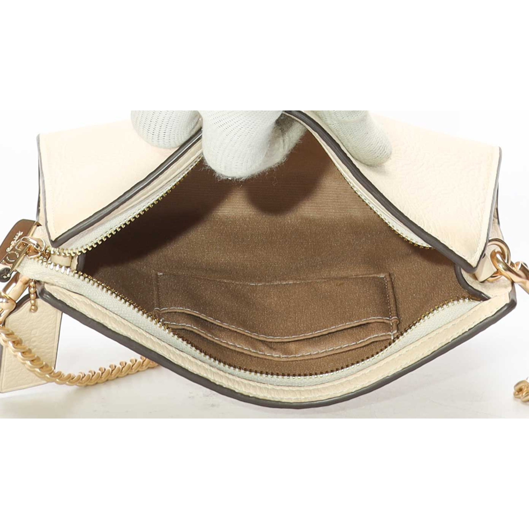 Coach Off-White Slim Crossbody Bag
