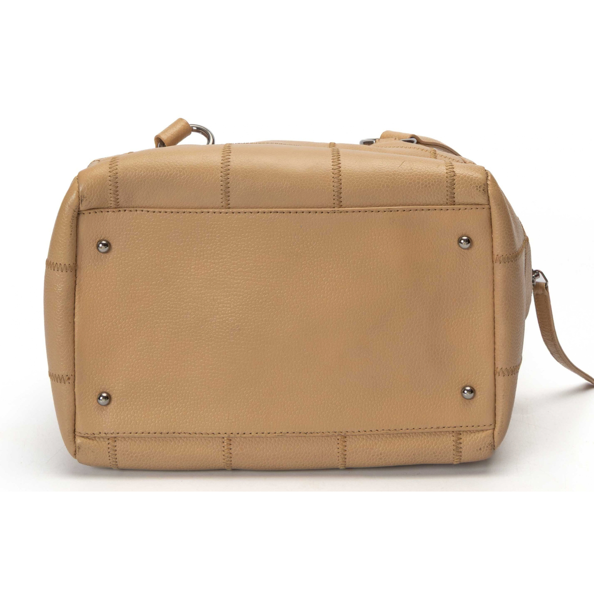 Chanel Chocolate Bar Beige Bowler Bag
