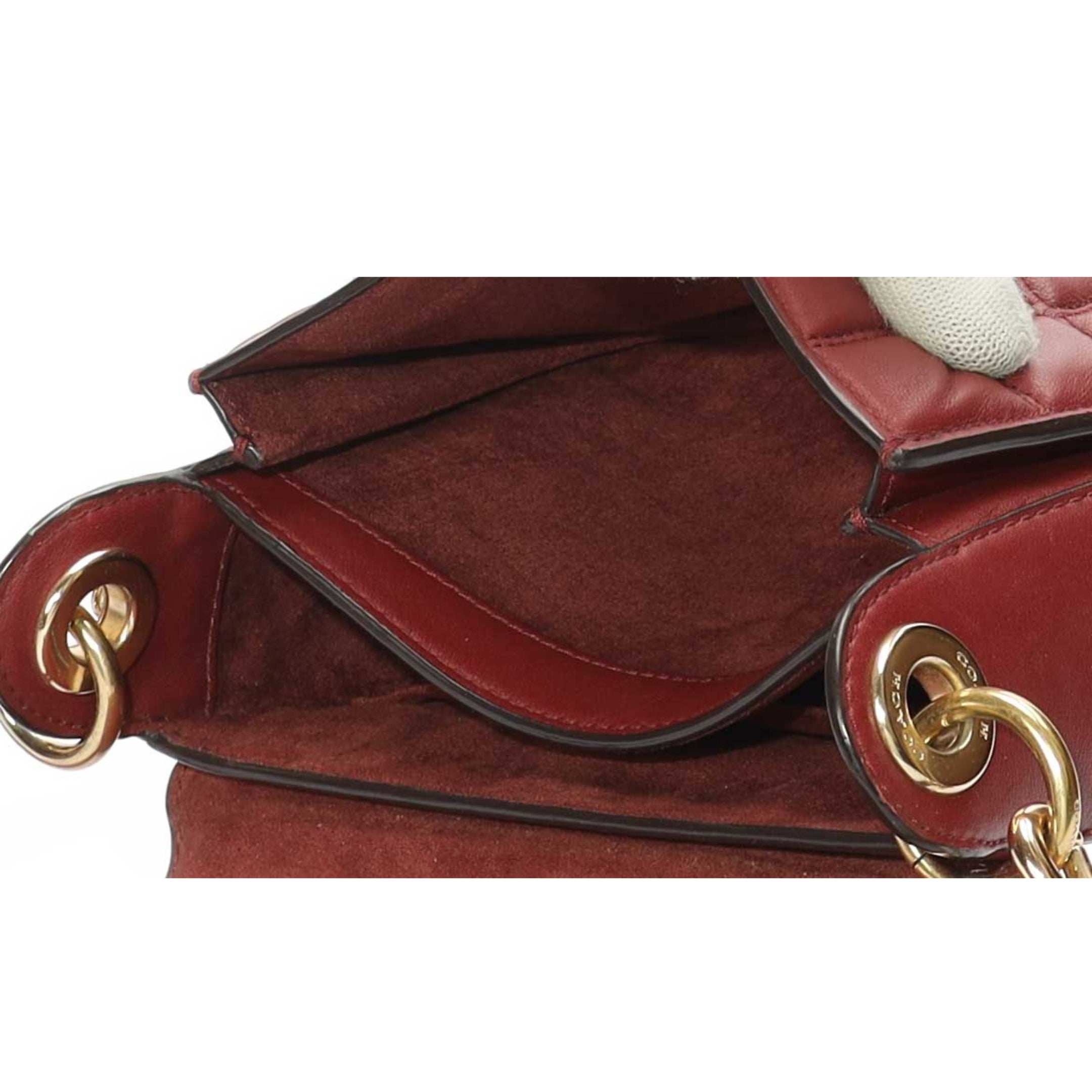 Coach Kleo Red Quilting Shoulder Bag 17