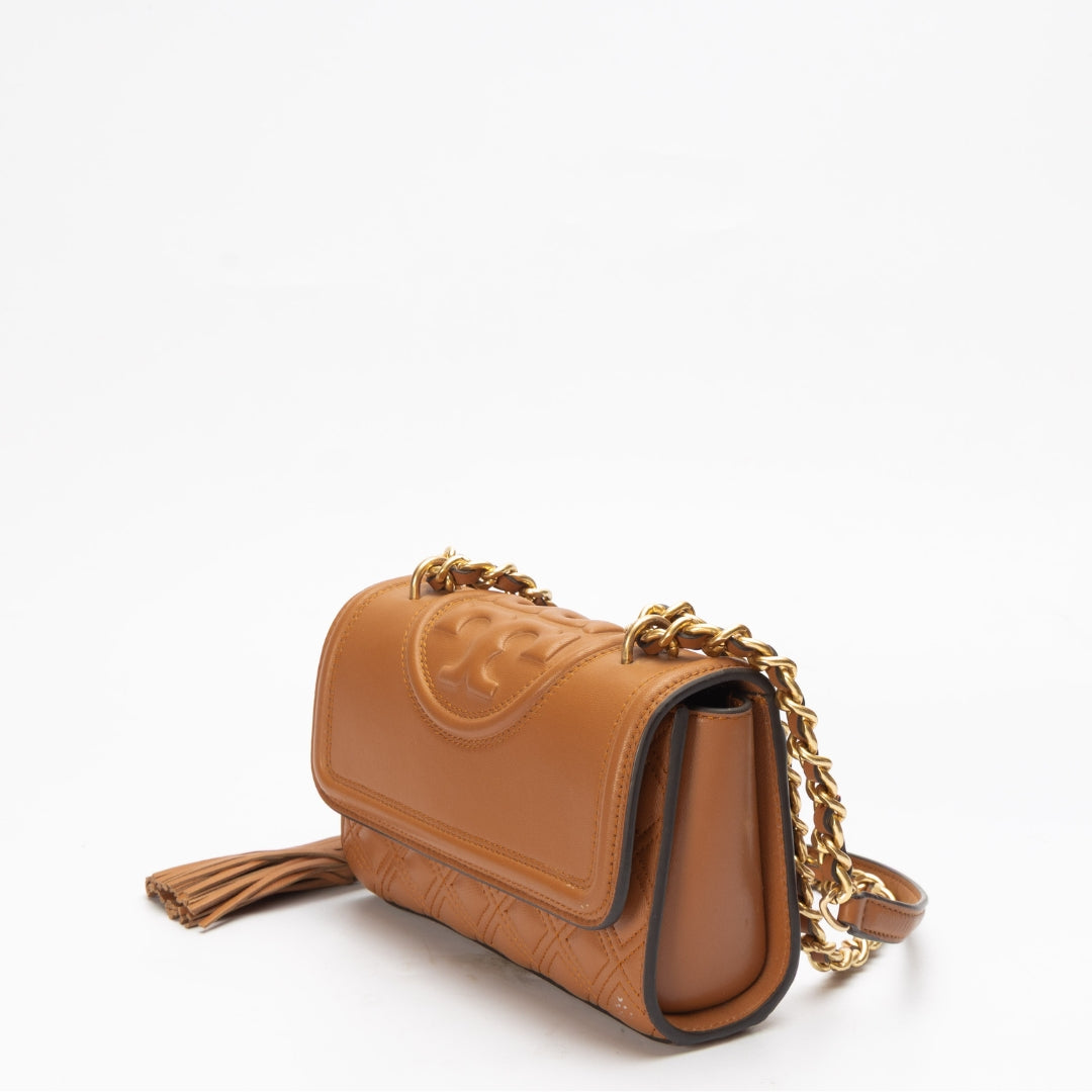 Tory Burch Fleming Brown Shoulder Bag