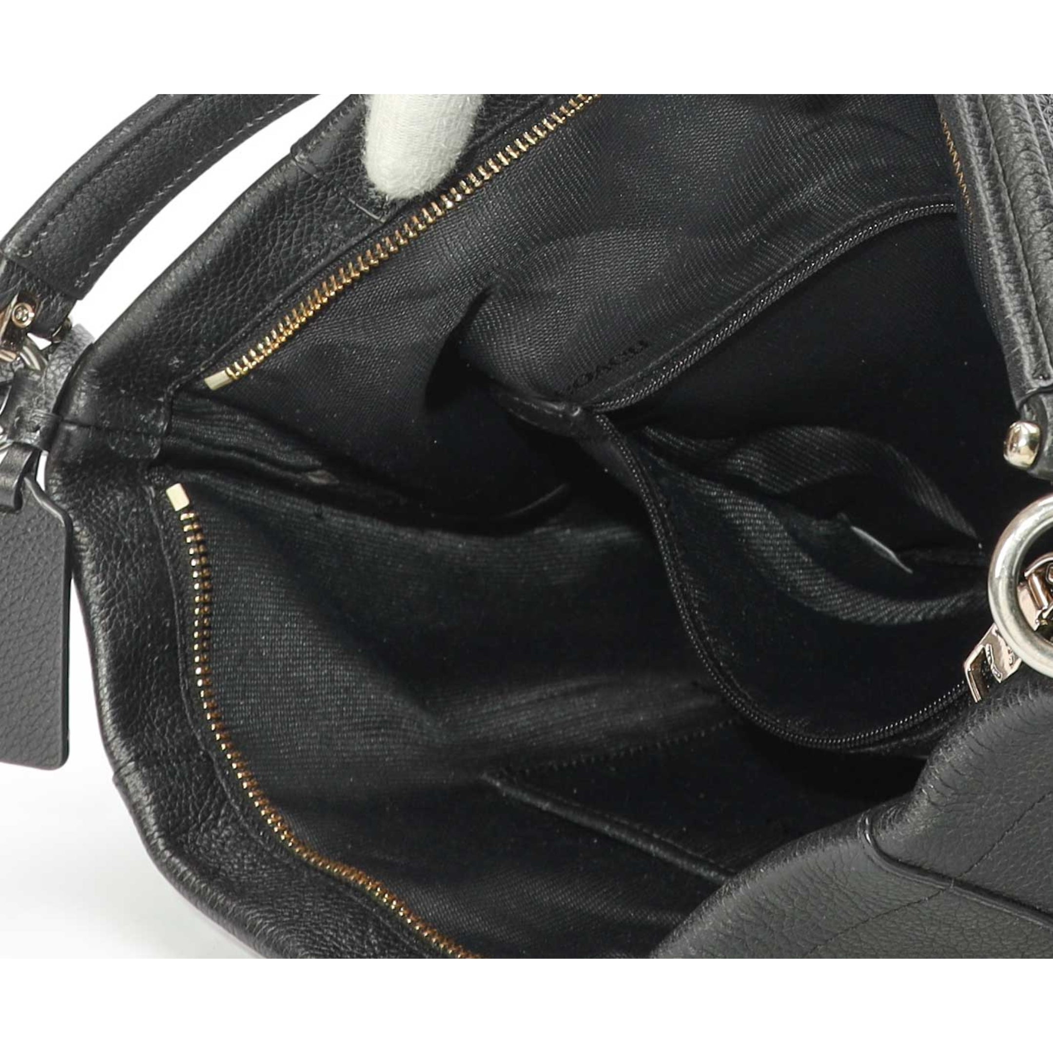 Coach Black Scout Hobo Bag