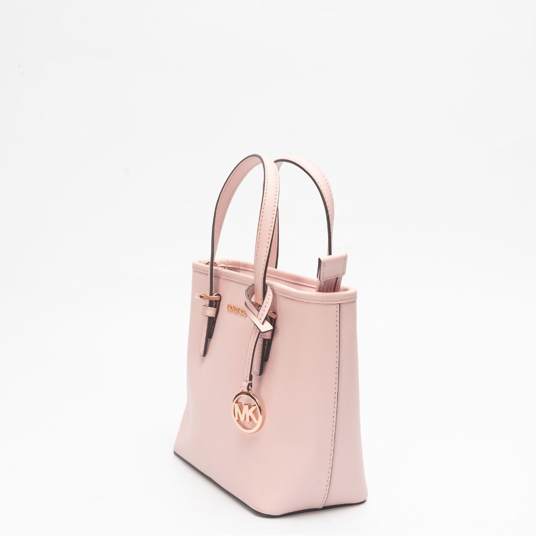 Michael Kors Jet Set Pink Travel Convertible Tote